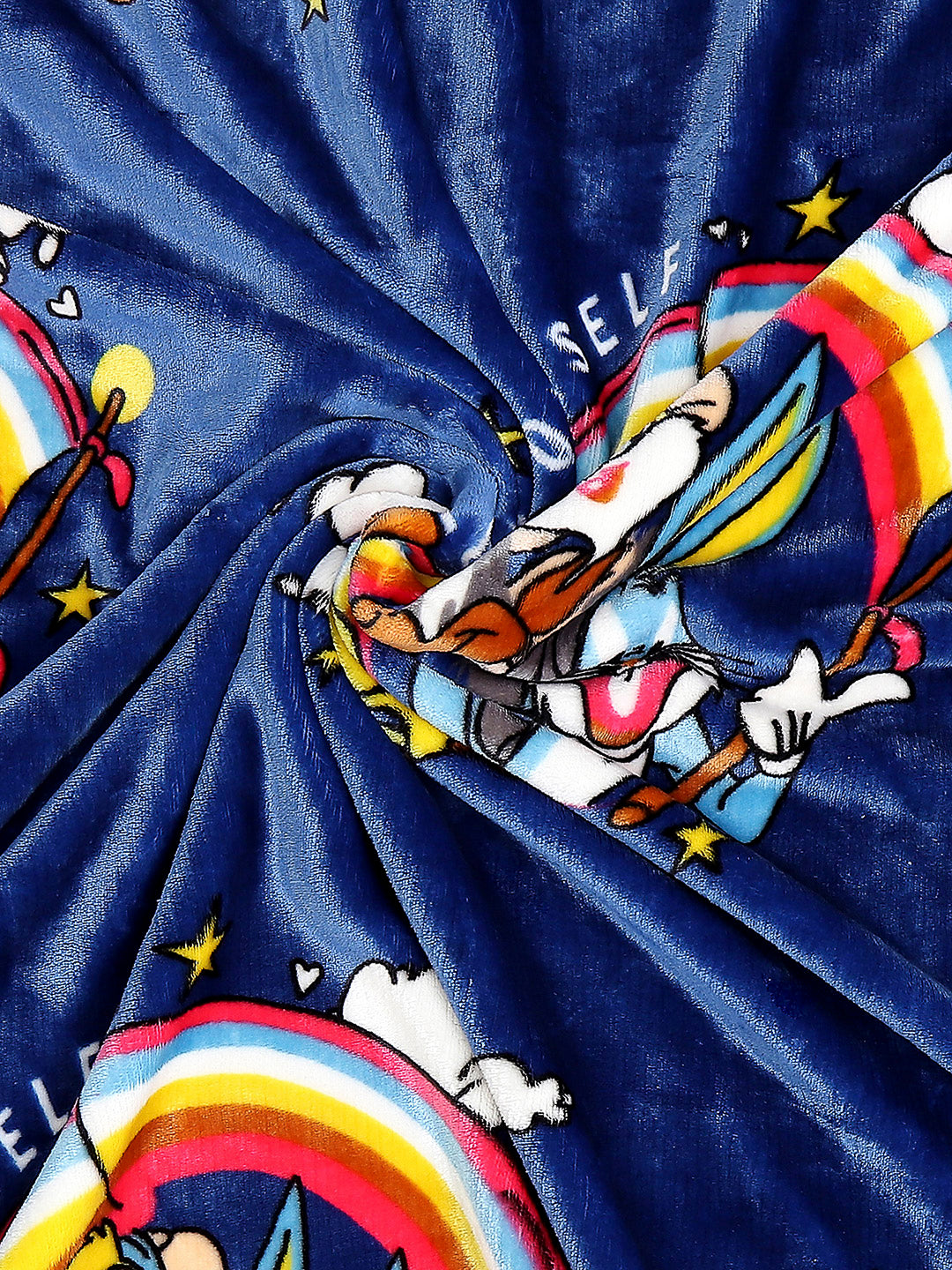 Printed Baby Blanket 2 Ply, 650 GSM, 1 kg (Oliver)