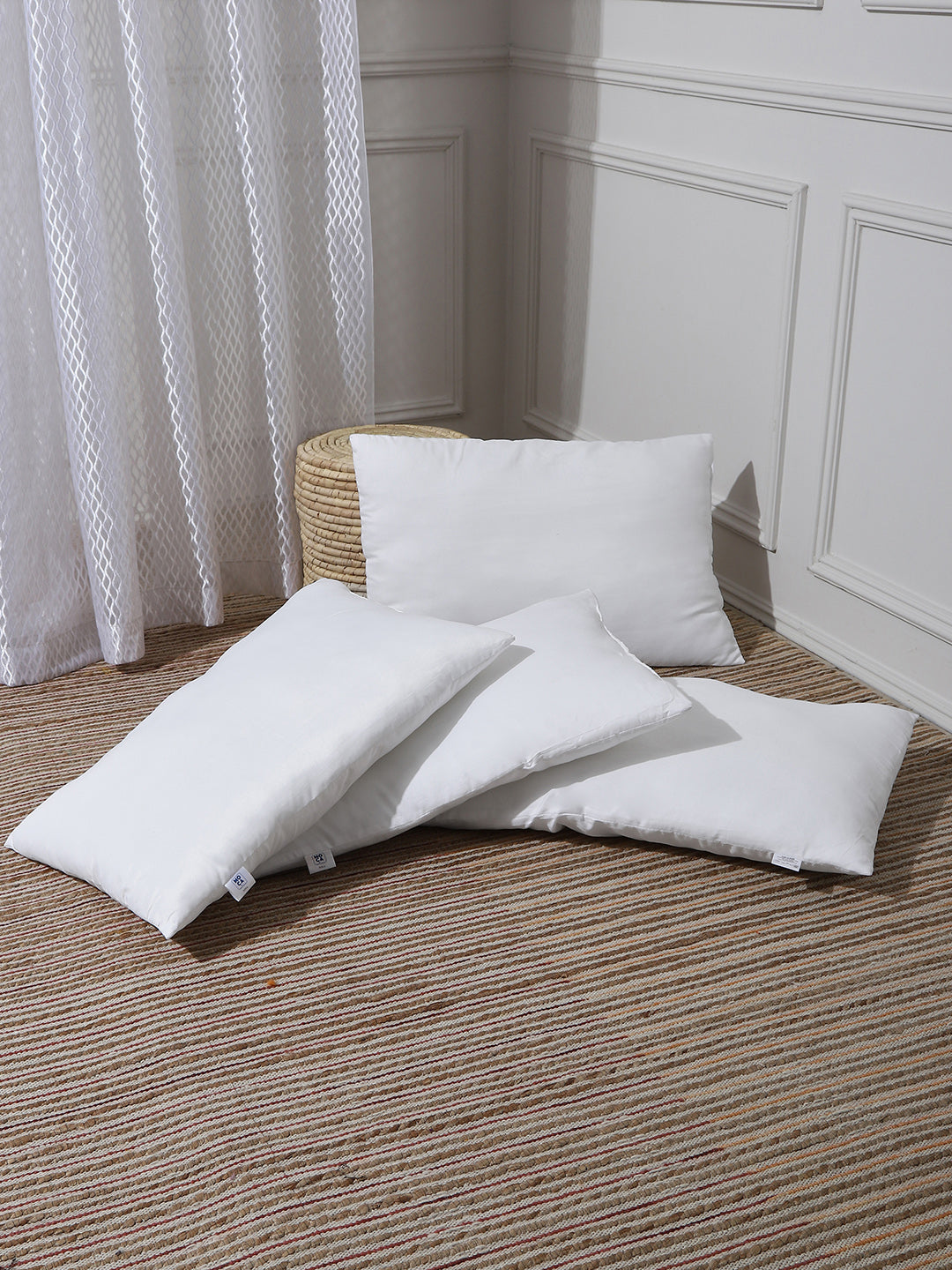 Moca by Monte Carlo Microfibre Sleeping Pillow (Pack of 4)