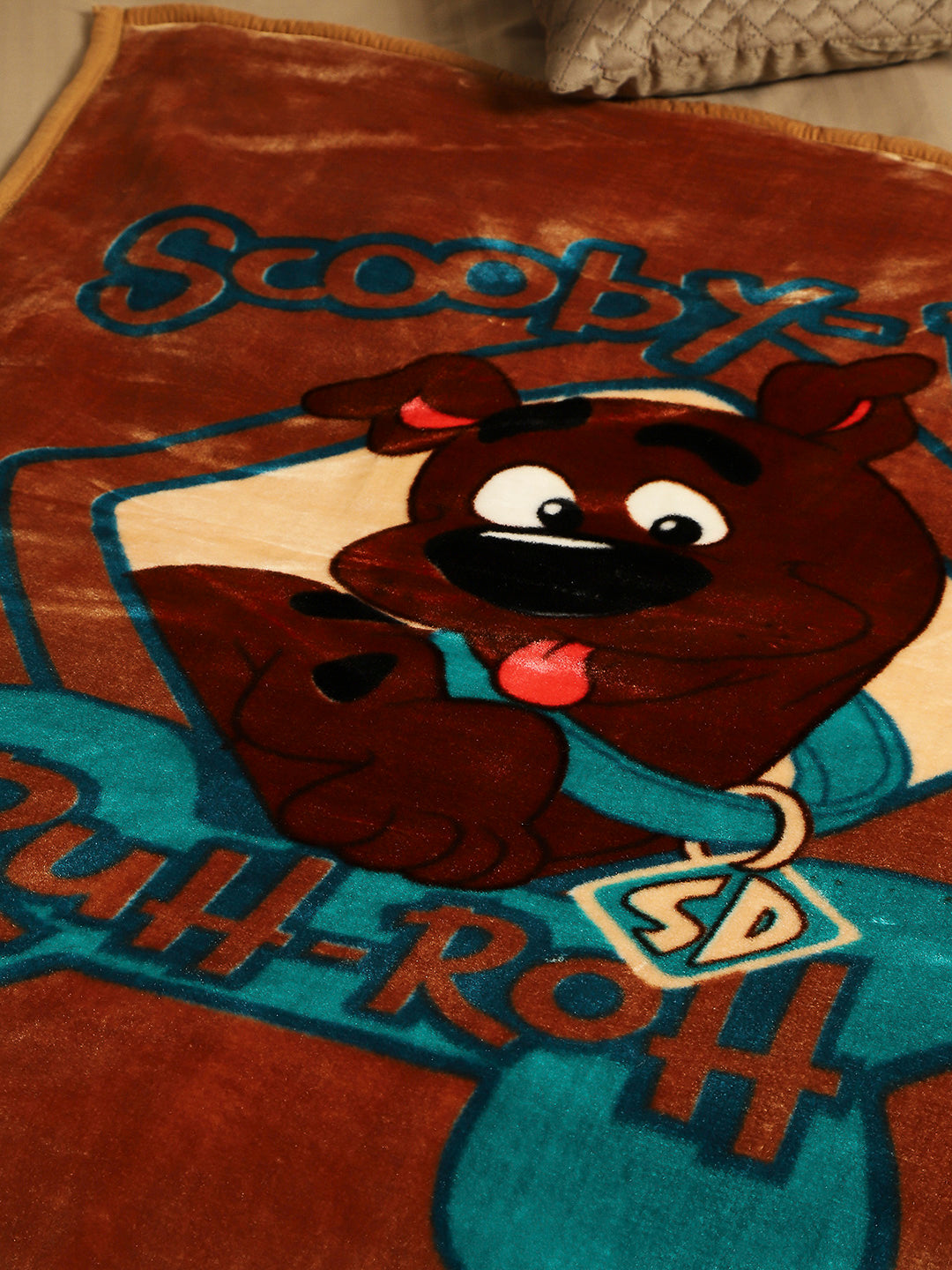 Printed Baby Blanket 2 Ply, 929 GSM, 1.3 kg (Rangers)