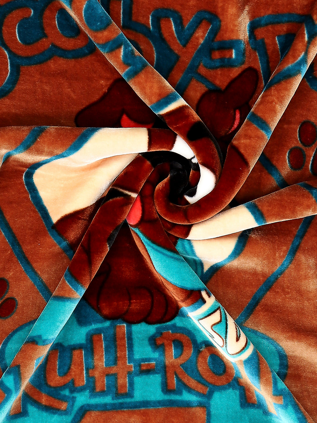 Printed Baby Blanket 2 Ply, 929 GSM, 1.3 kg (Rangers)