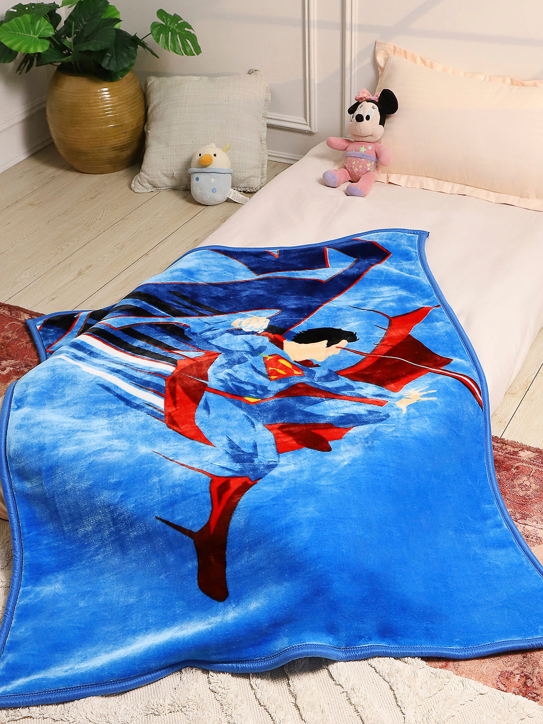 Printed Baby Blanket 2 Ply, 929 GSM, 1.3 kg (Rangers)