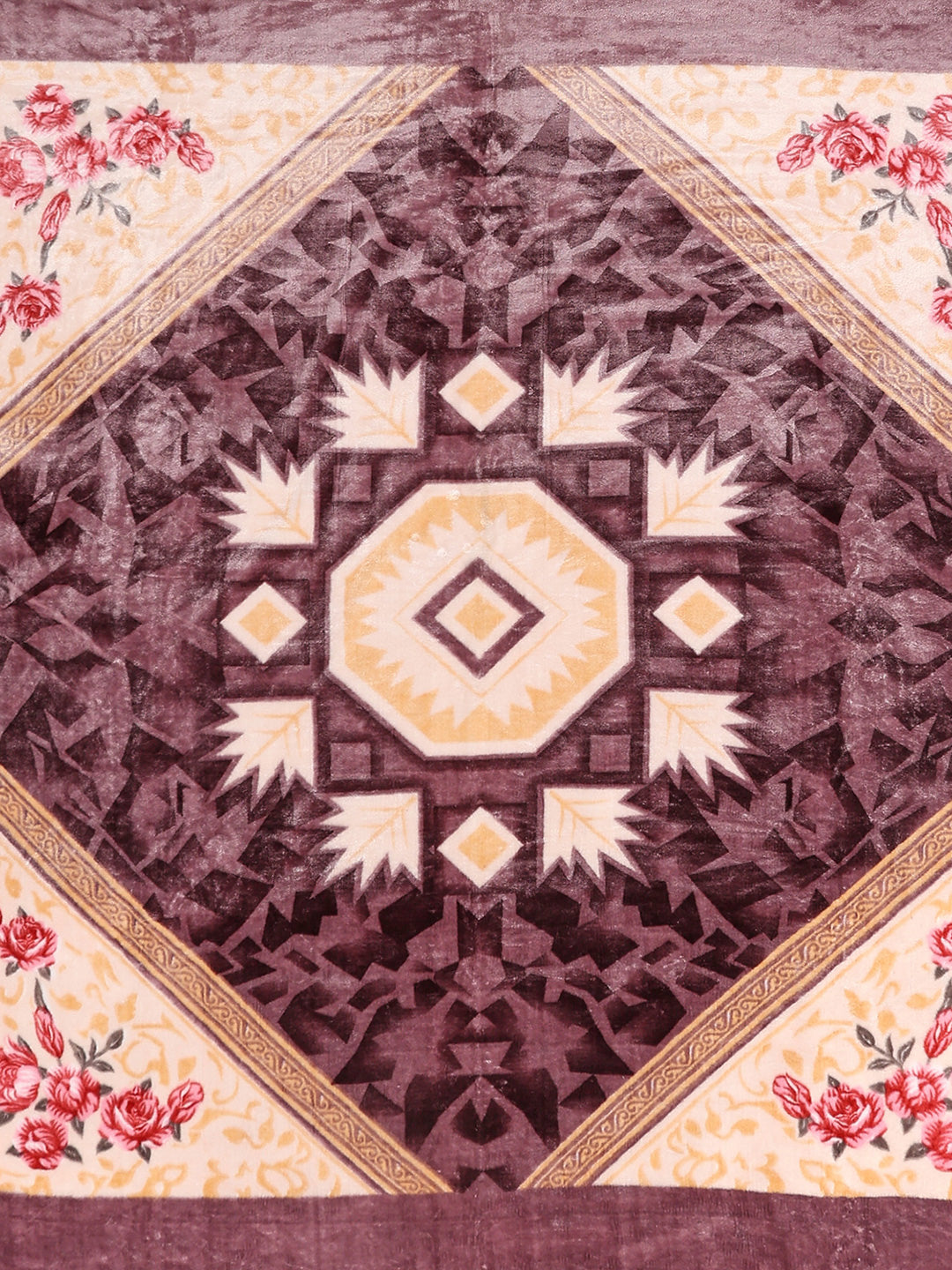 Printed Double Bed 1 Ply Blanket for Mild Winter - (Regal)