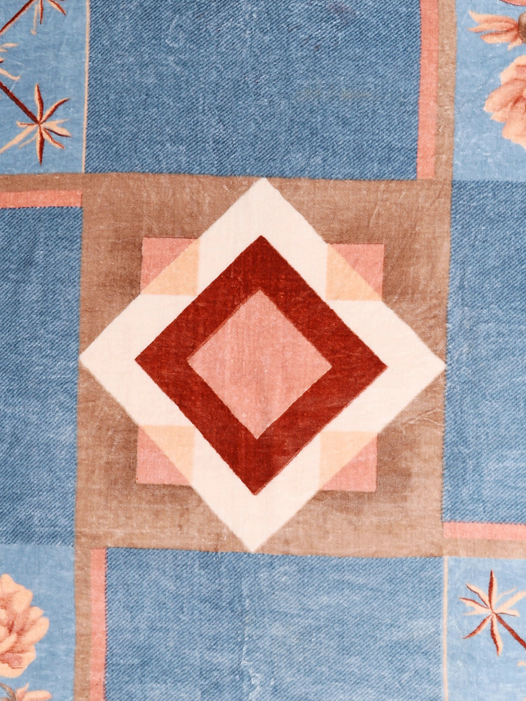 Printed Double Bed 1 Ply Blanket for Mild Winter - (Regal)