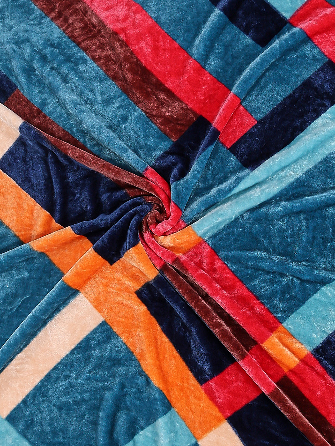 Printed Double Bed 1 Ply Blanket for Mild Winter - (Regal)