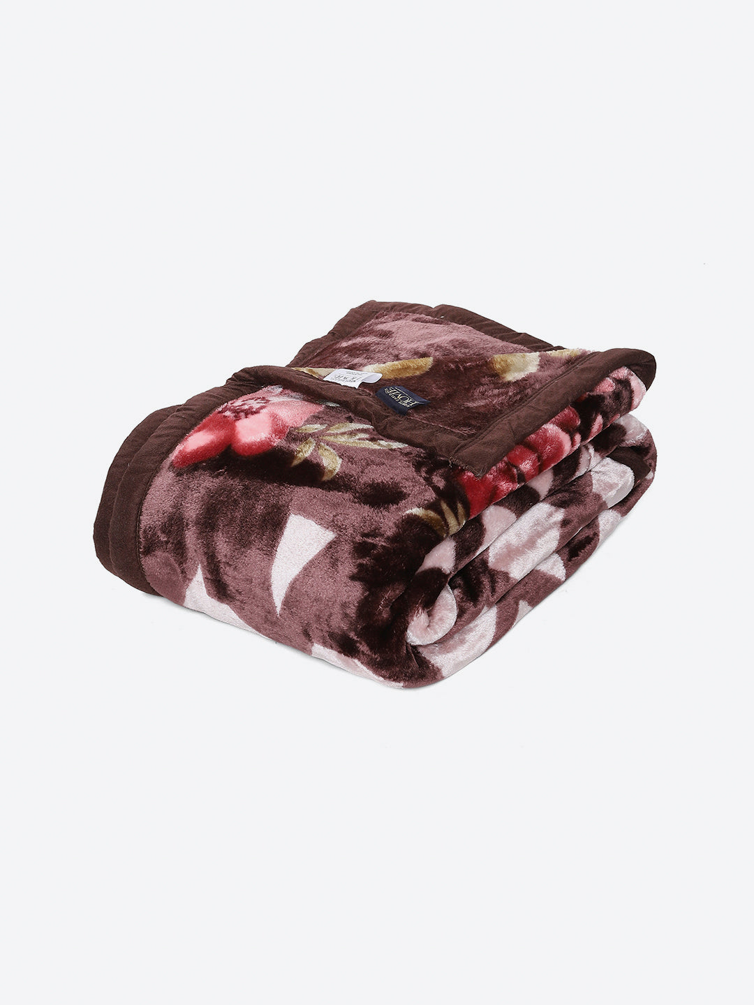 Printed Double Bed 1 Ply, 540 GSM Blanket for Winter - (Relation PVC)