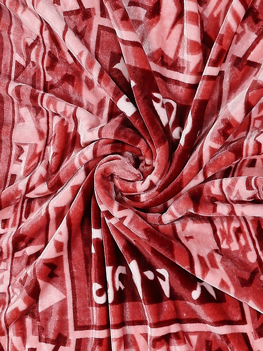Printed Double Bed 1 Ply, 540 GSM Blanket for Winter - (Relation PVC)