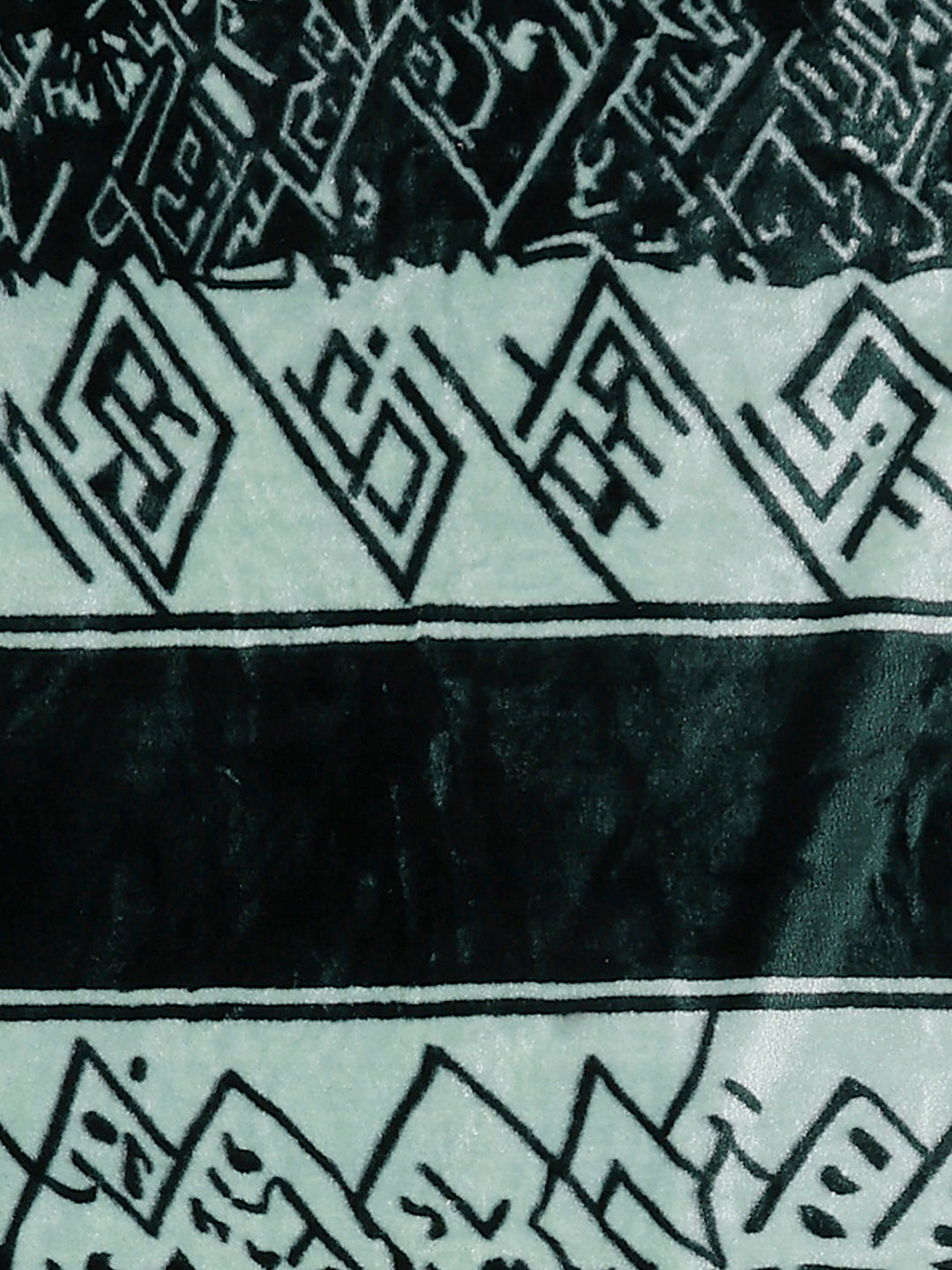 Printed Double Bed 1 Ply, 540 GSM Blanket for Winter - (Relation PVC)