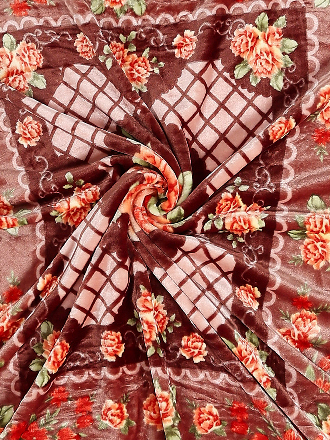 Printed Single Bed 1 Ply Super Soft Blanket for Heavy Winter - (Relation Plus)