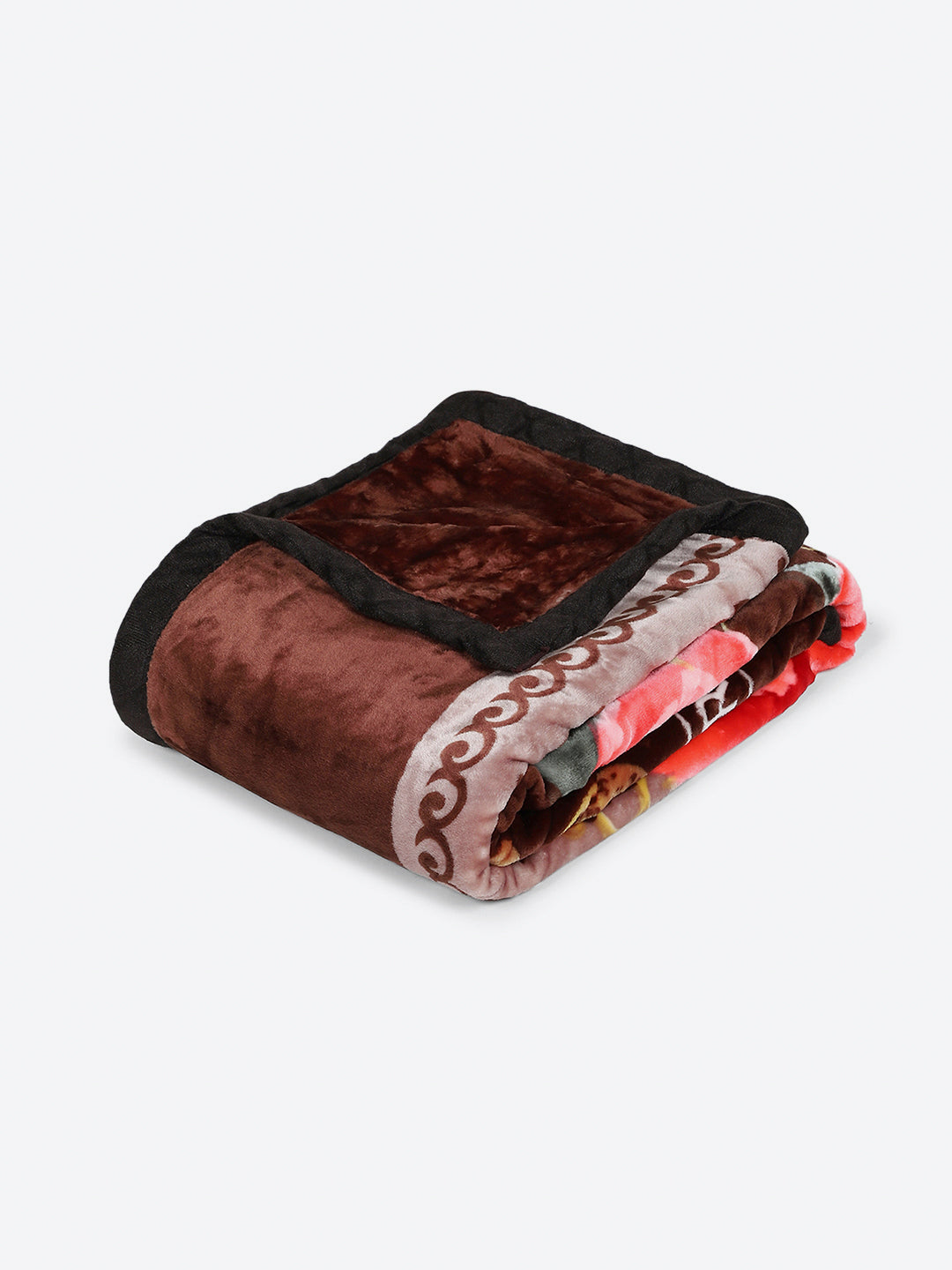 Printed Single Bed 1 Ply Super Soft Blanket for Heavy Winter - (Relation Plus)