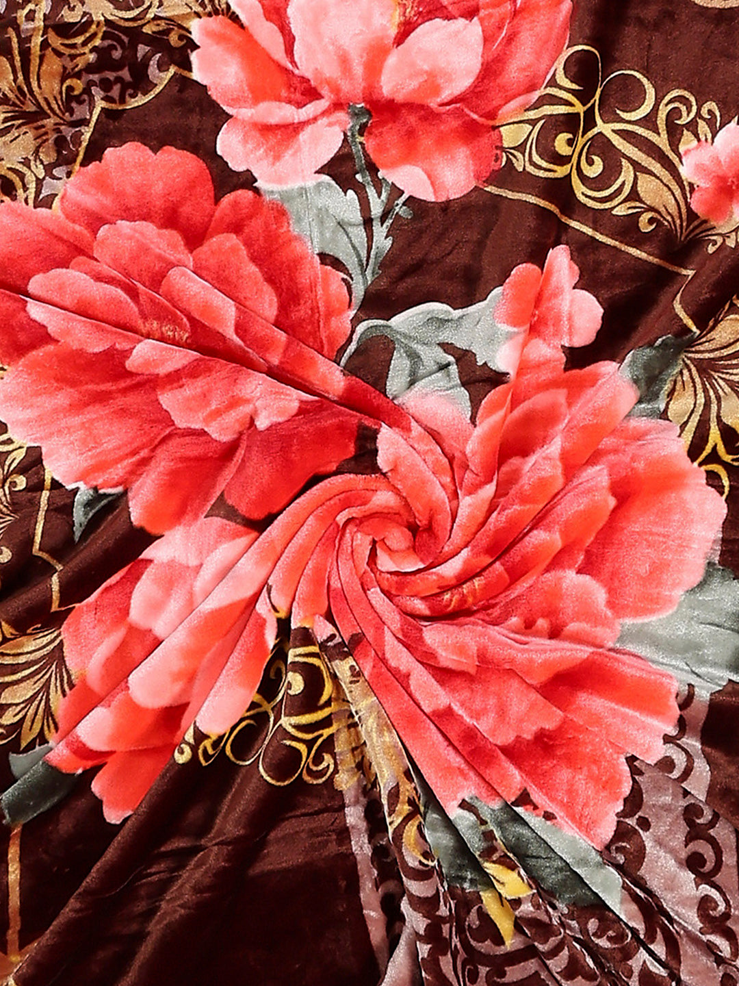 Printed Single Bed 1 Ply Super Soft Blanket for Heavy Winter - (Relation Plus)