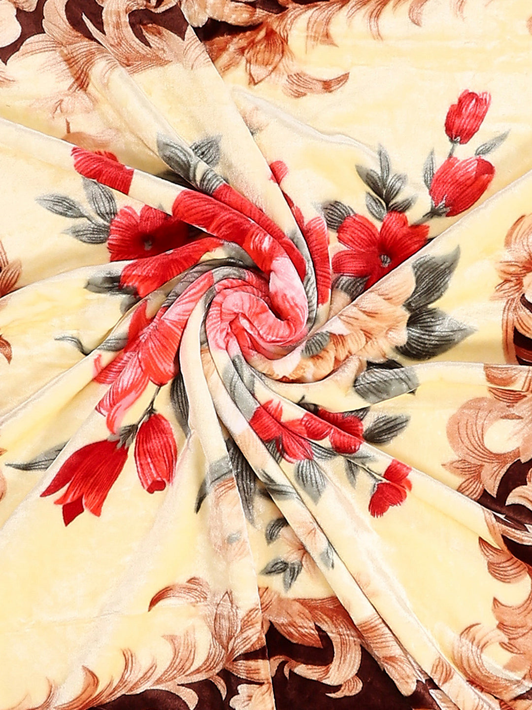 Printed Single Bed 1 Ply Super Soft Blanket for Heavy Winter - (Relation Plus)