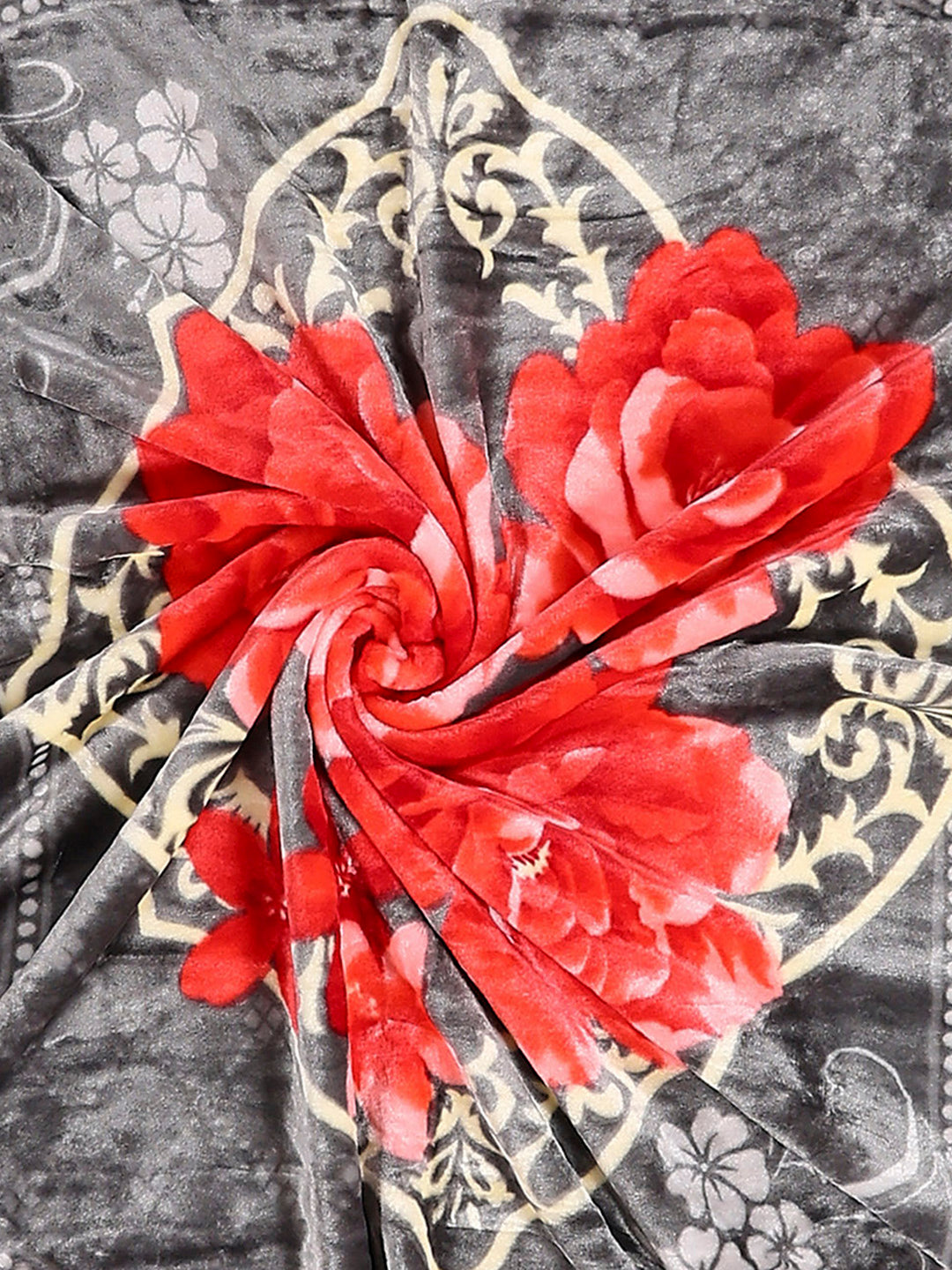 Printed Single Bed 1 Ply Super Soft Blanket for Heavy Winter - (Relation Plus)