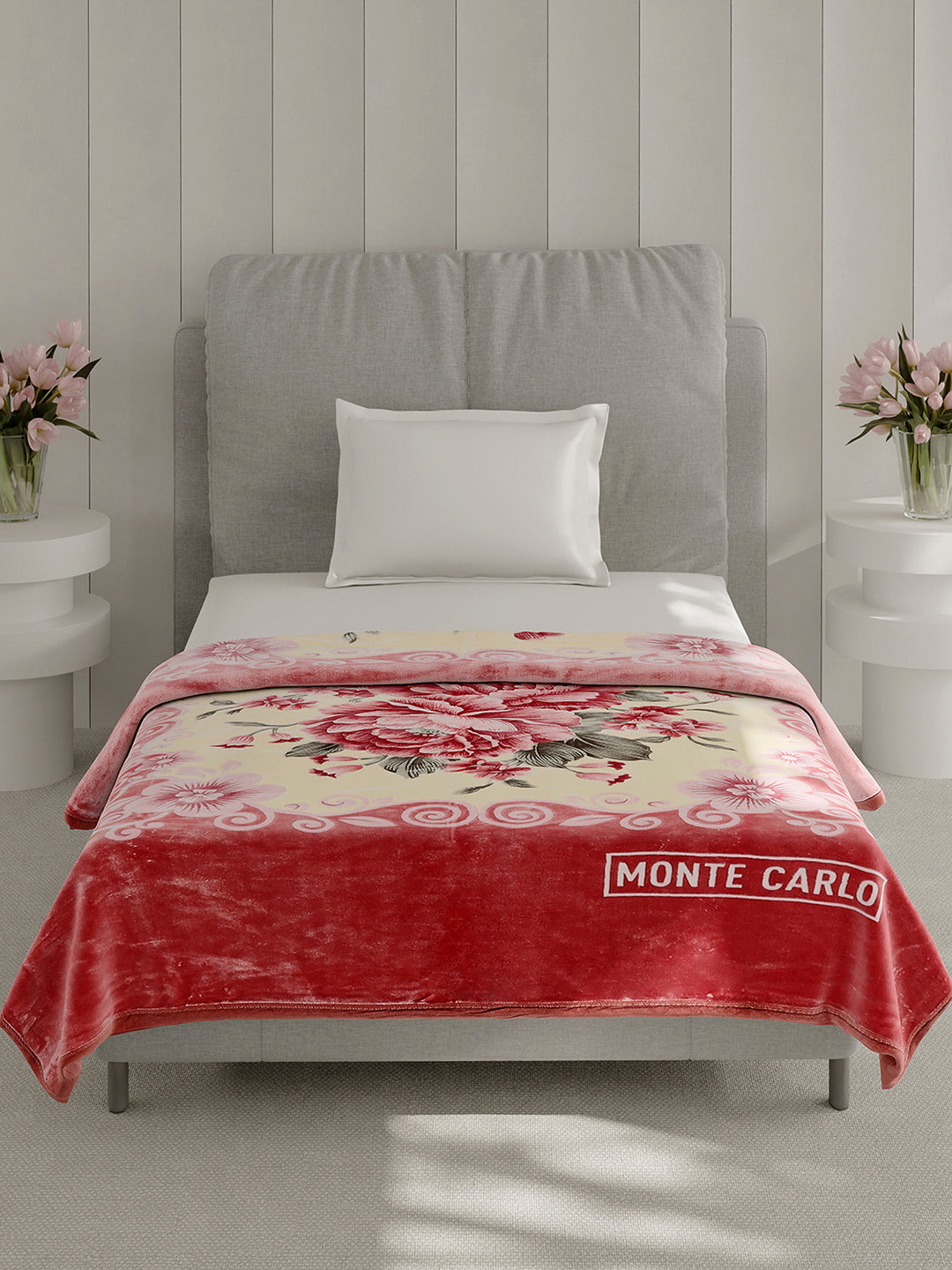 Printed Single Bed 1 Ply Super Soft Blanket for Heavy Winter - (Relation Plus)