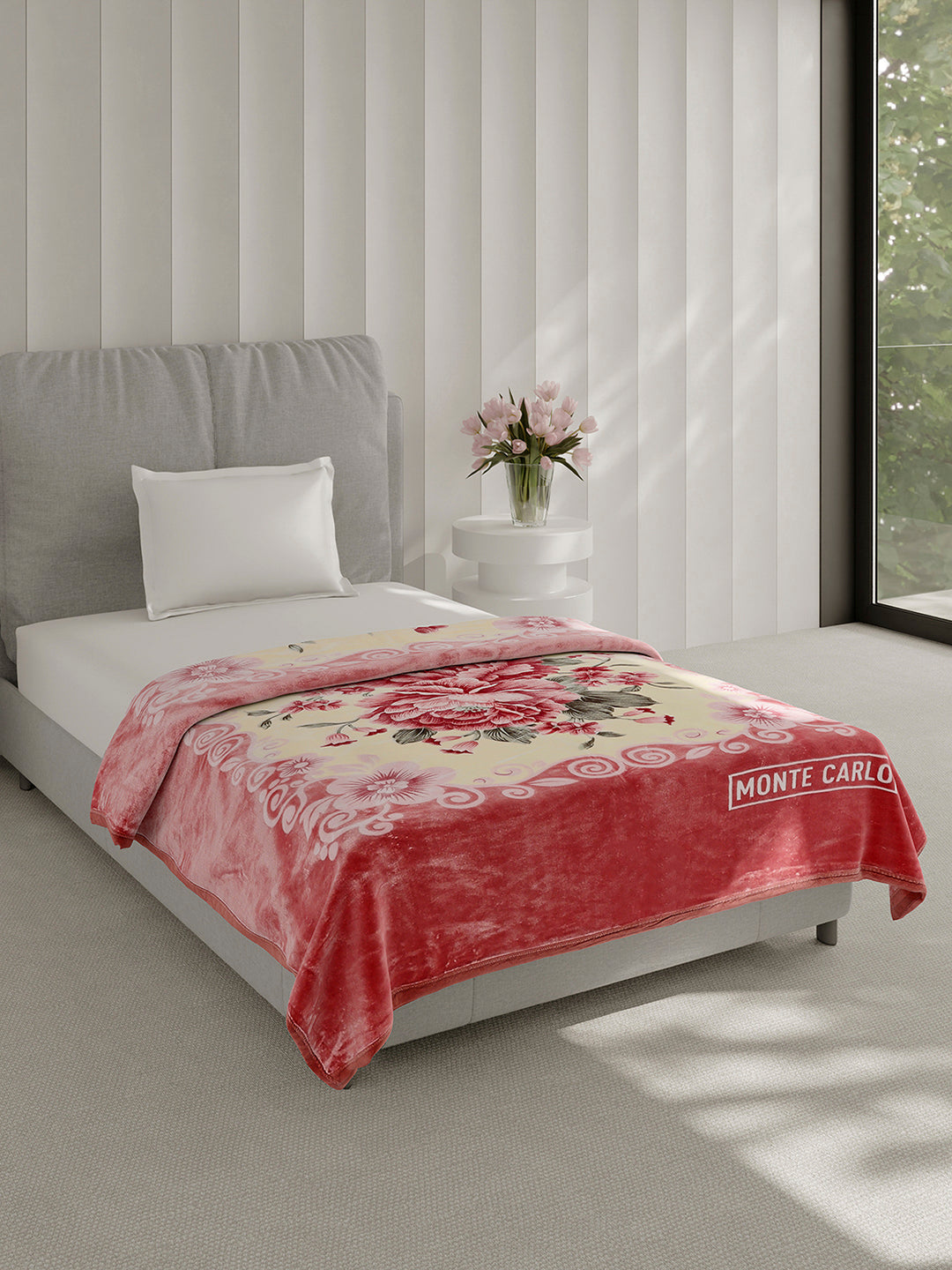 Printed Single Bed 1 Ply Super Soft Blanket for Heavy Winter - (Relation Plus)