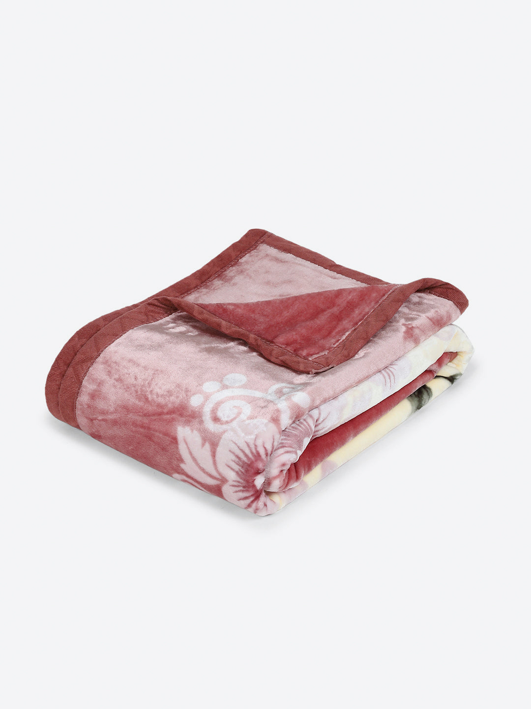 Printed Single Bed 1 Ply Super Soft Blanket for Heavy Winter - (Relation Plus)