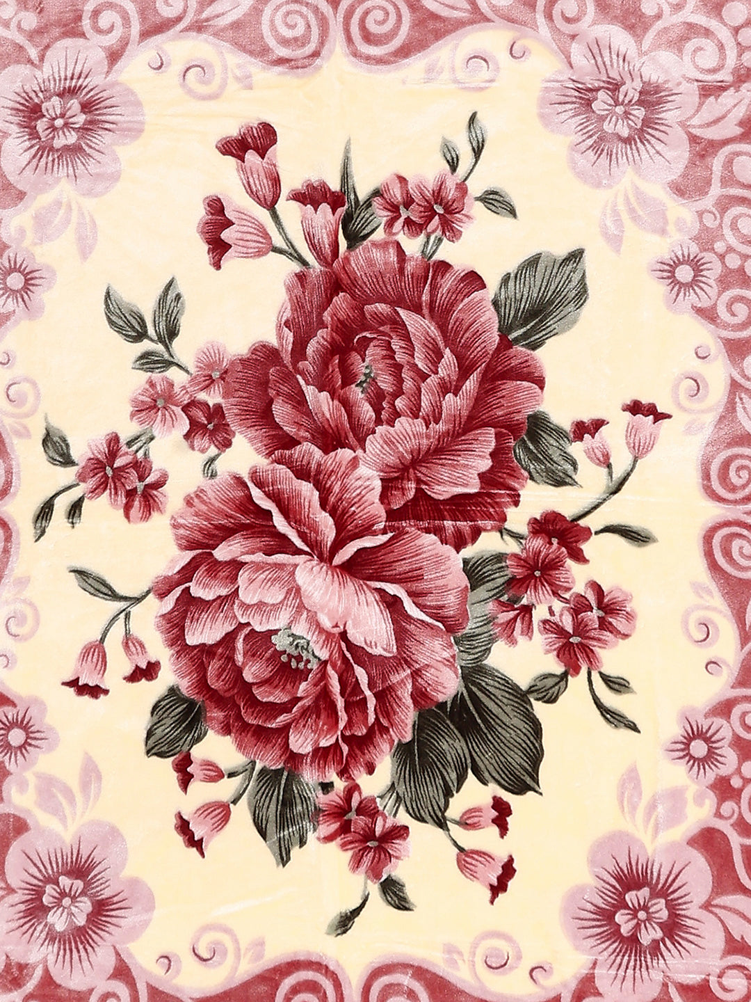 Printed Single Bed 1 Ply Super Soft Blanket for Heavy Winter - (Relation Plus)