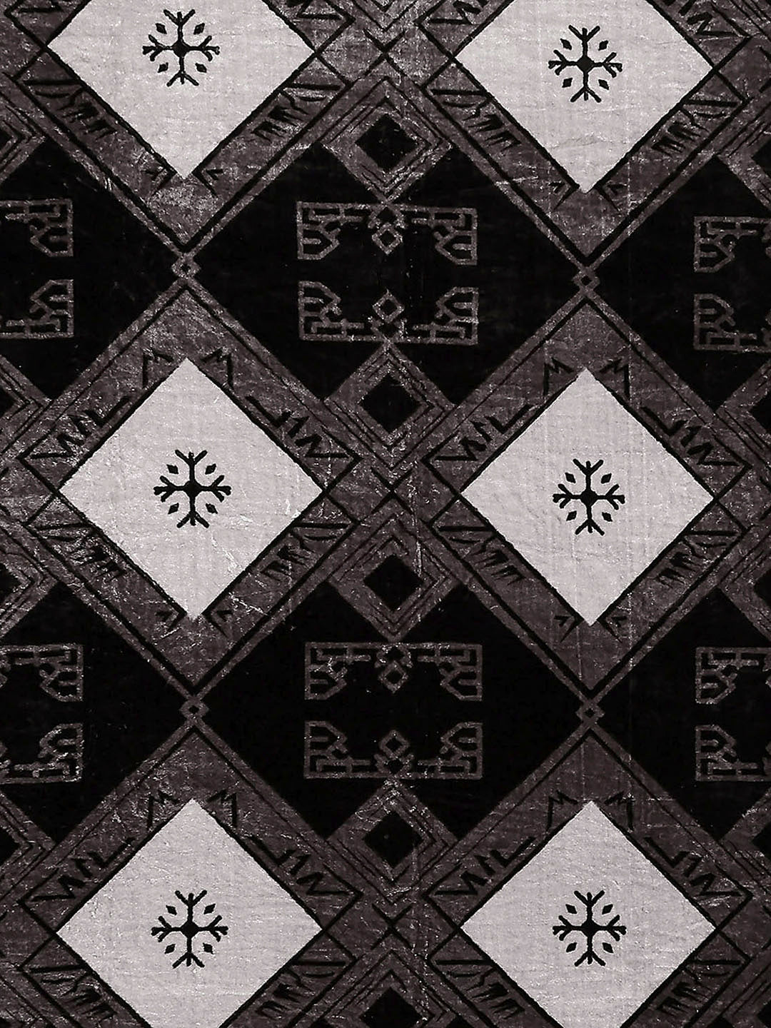 Printed Double Bed Blanket 1 Ply, 550 GSM, 2.9 kg (Roman)