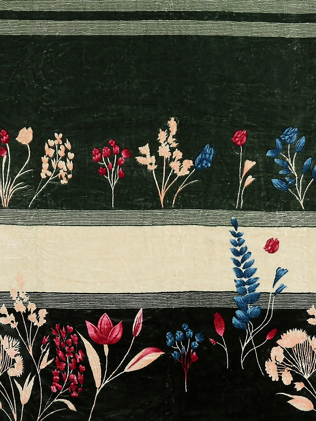 Printed Double Bed Blanket 1 Ply, 550 GSM, 2.9 kg (Roman)