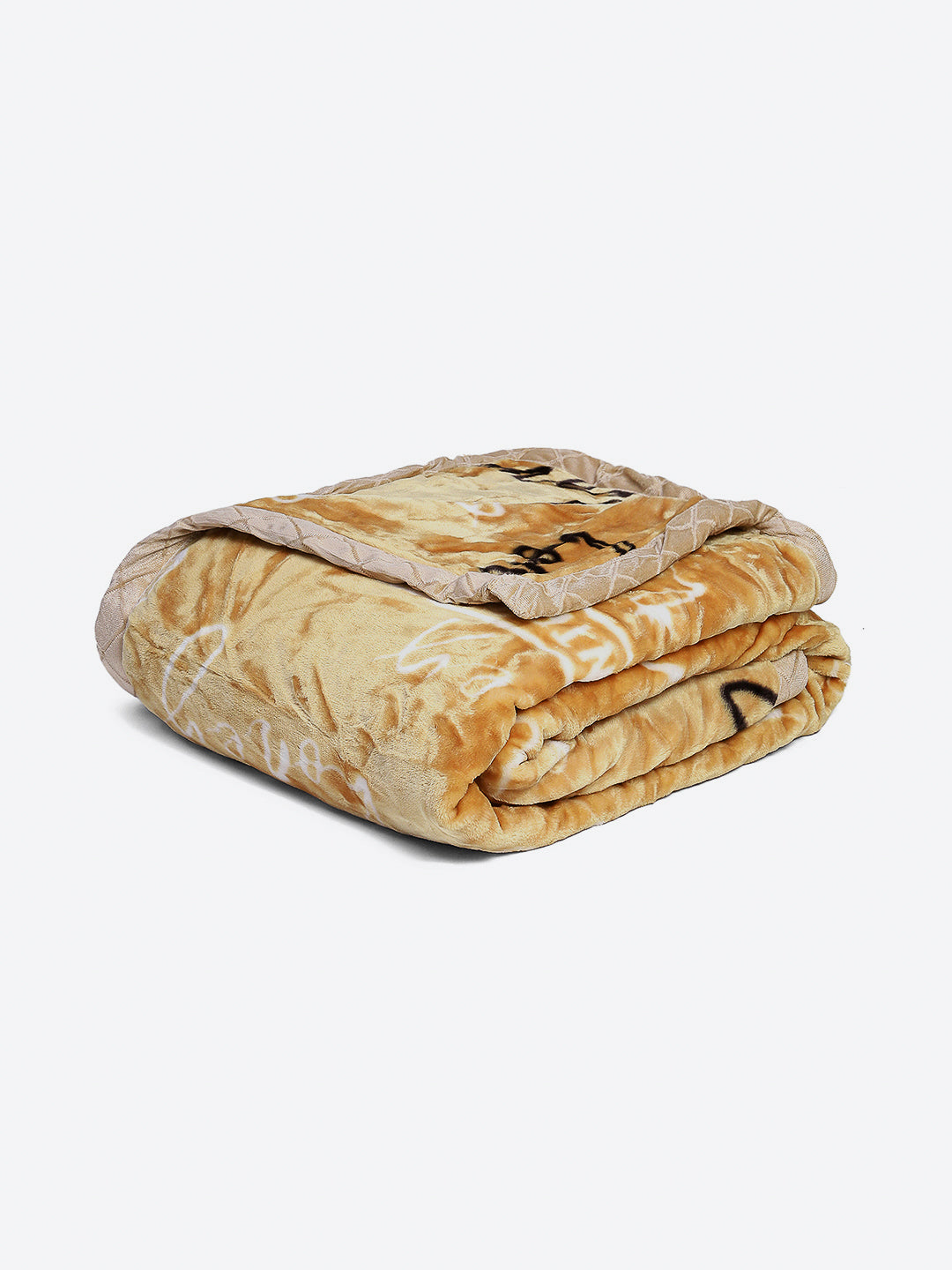 Printed Double Bed Reversible Blanket 2 Ply, 570 GSM, 3 kg (Royalgold Plus)