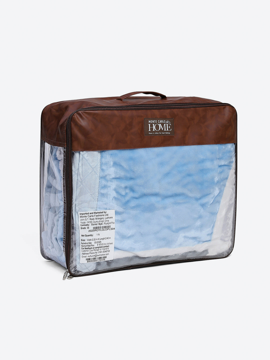 Printed Double Bed Reversible Blanket 2 Ply, 570 GSM, 3 kg (Royalgold Plus)