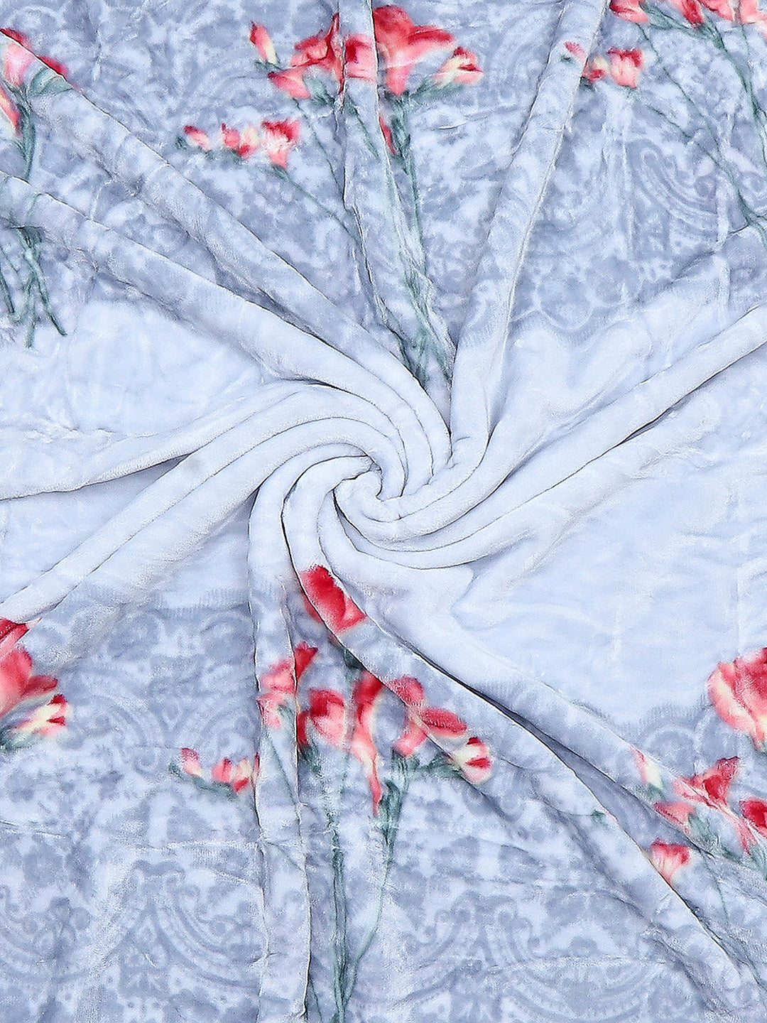 Printed Double Bed Reversible Blanket 2 Ply, 570 GSM, 3 kg (Royalgold Plus)