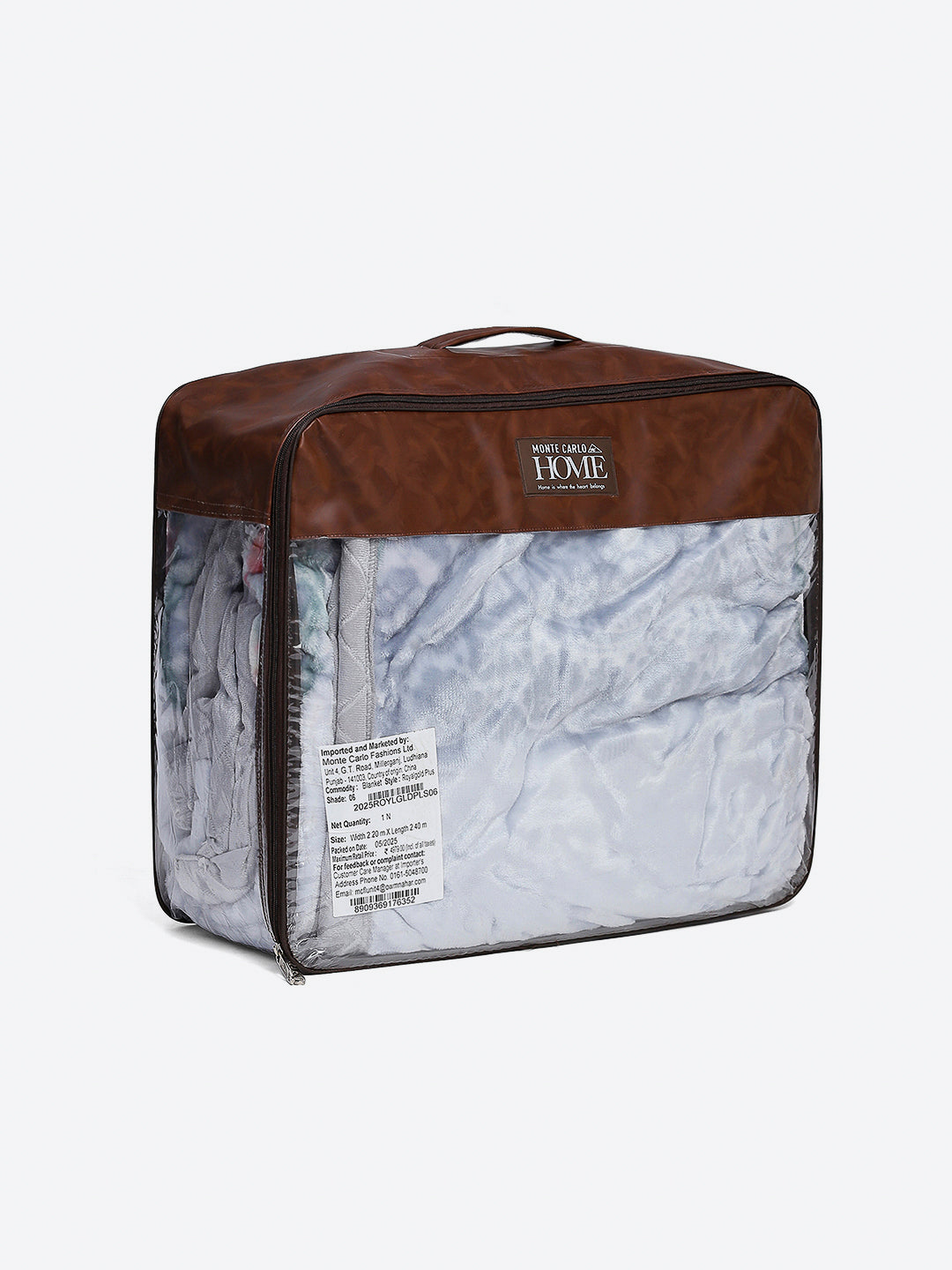 Printed Double Bed Reversible Blanket 2 Ply, 570 GSM, 3 kg (Royalgold Plus)