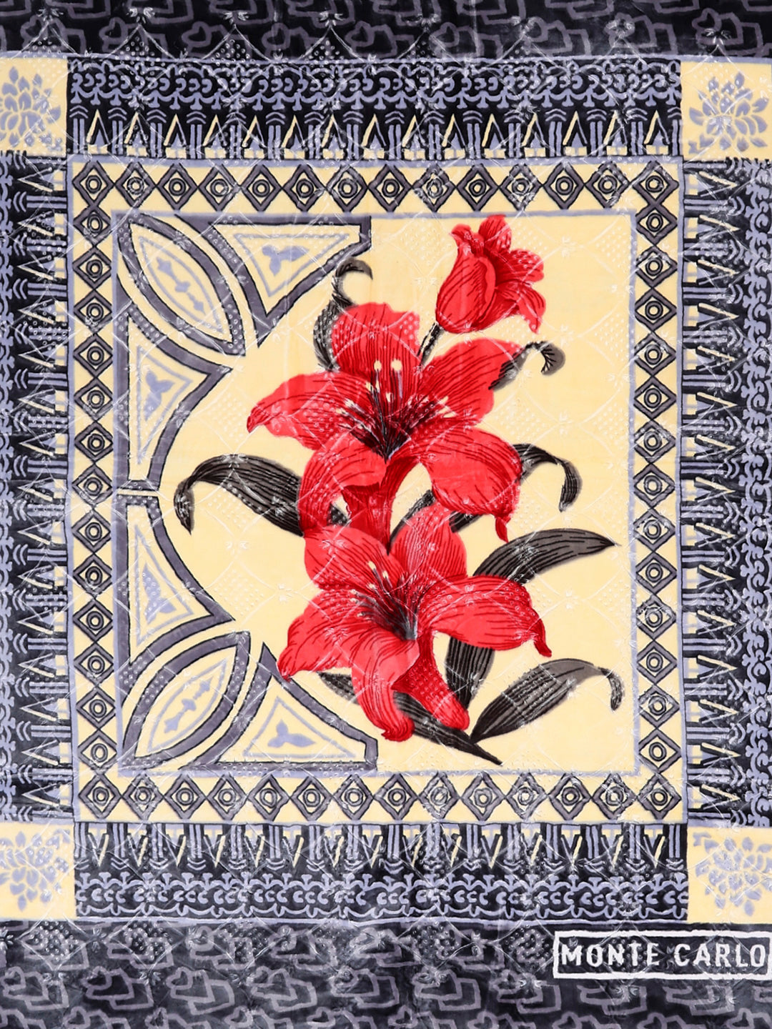 Printed Double Bed 1136 GSM Blanket for Heavy Winter - (Shahenshan BL)