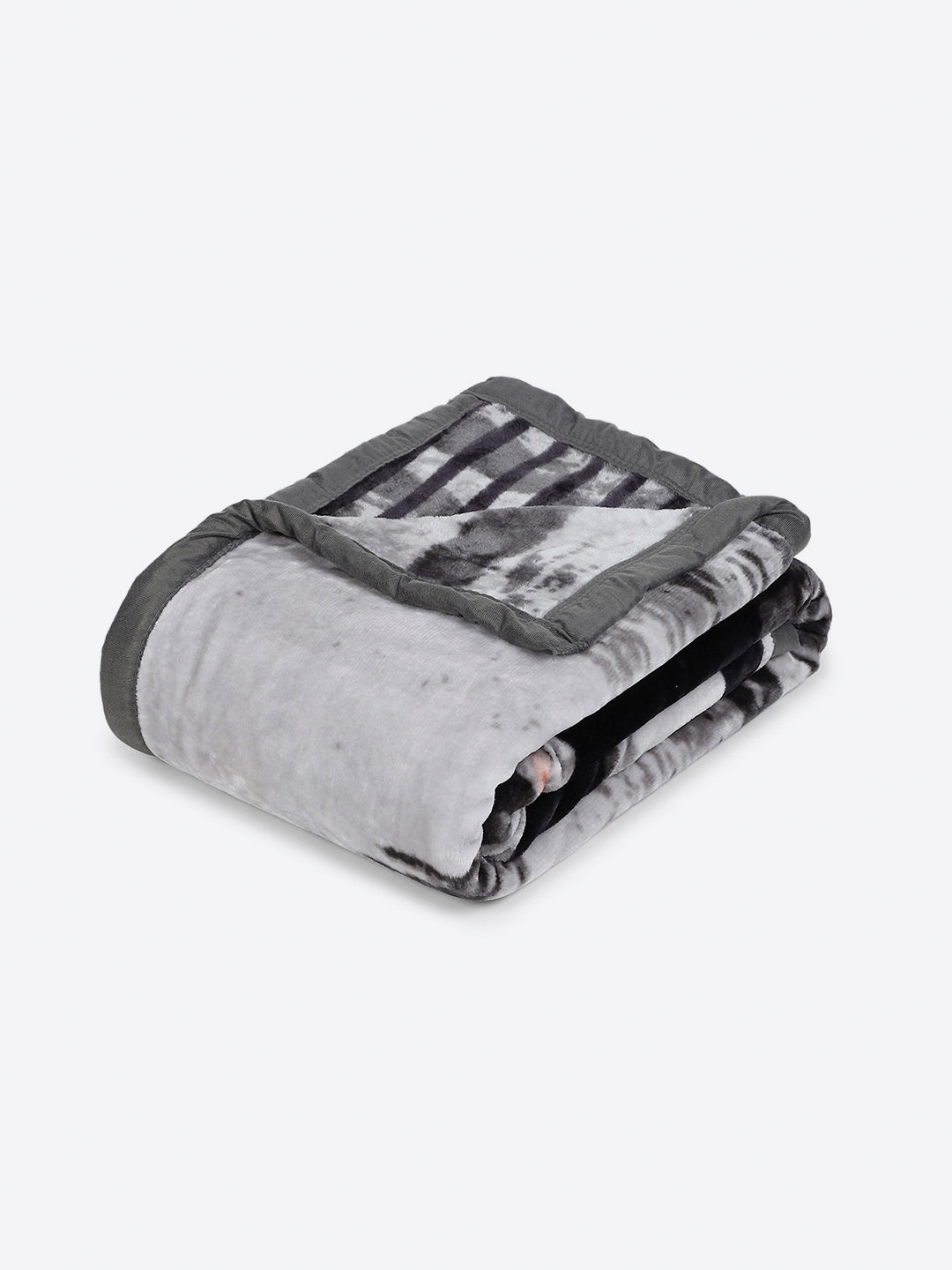 Printed Single Bed 1 Ply Blanket for Heavy Winter - (Soulmate)