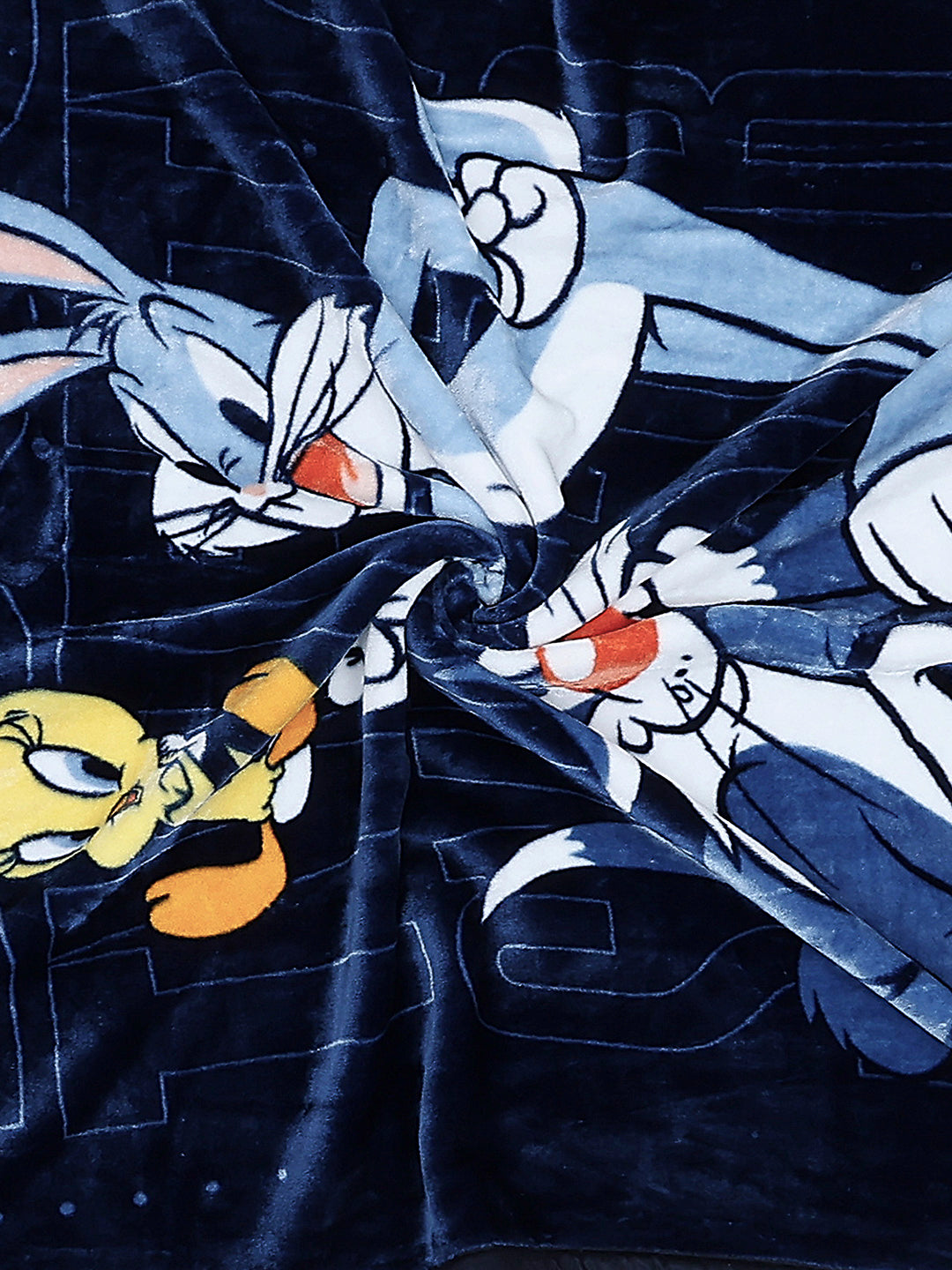 Printed Baby Blanket 1 Ply, 576 GSM, 1.9 kg (Super Hero)