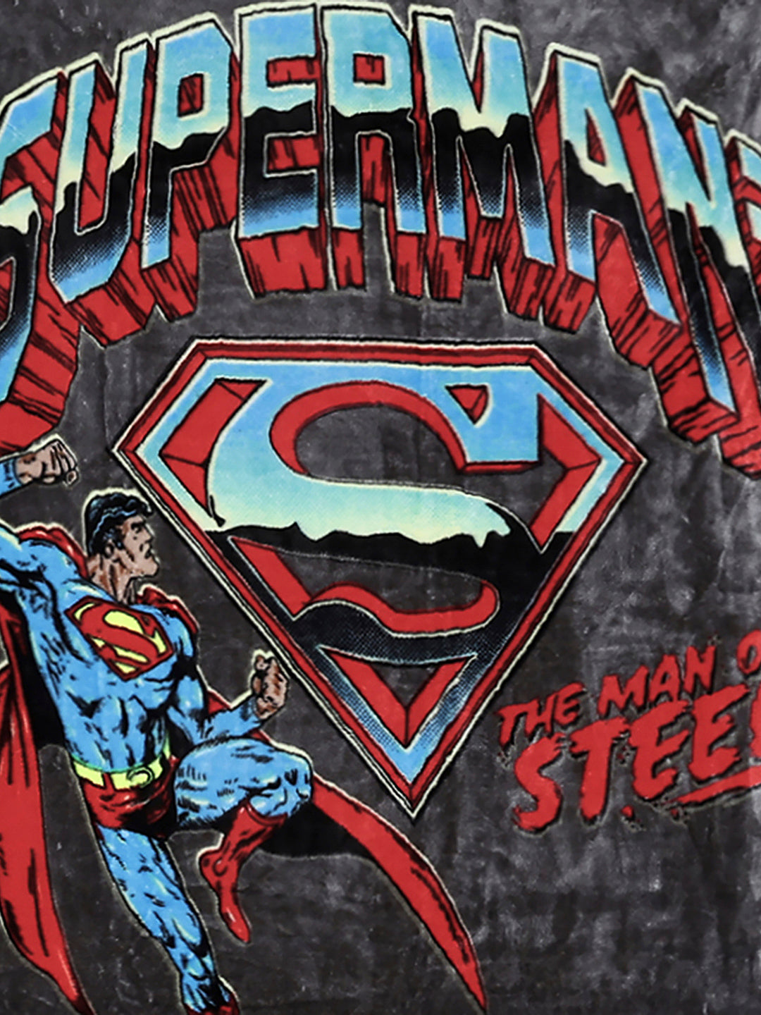 Printed Baby Blanket 1 Ply, 576 GSM, 1.9 kg (Super Hero)