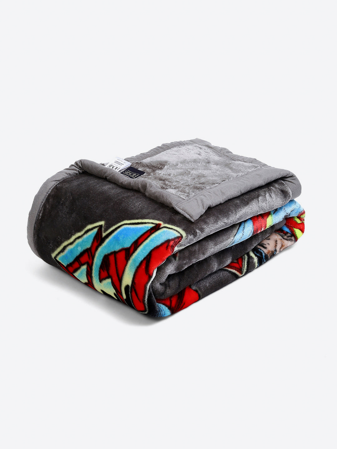 Printed Baby Blanket 1 Ply, 576 GSM, 1.9 kg (Super Hero)