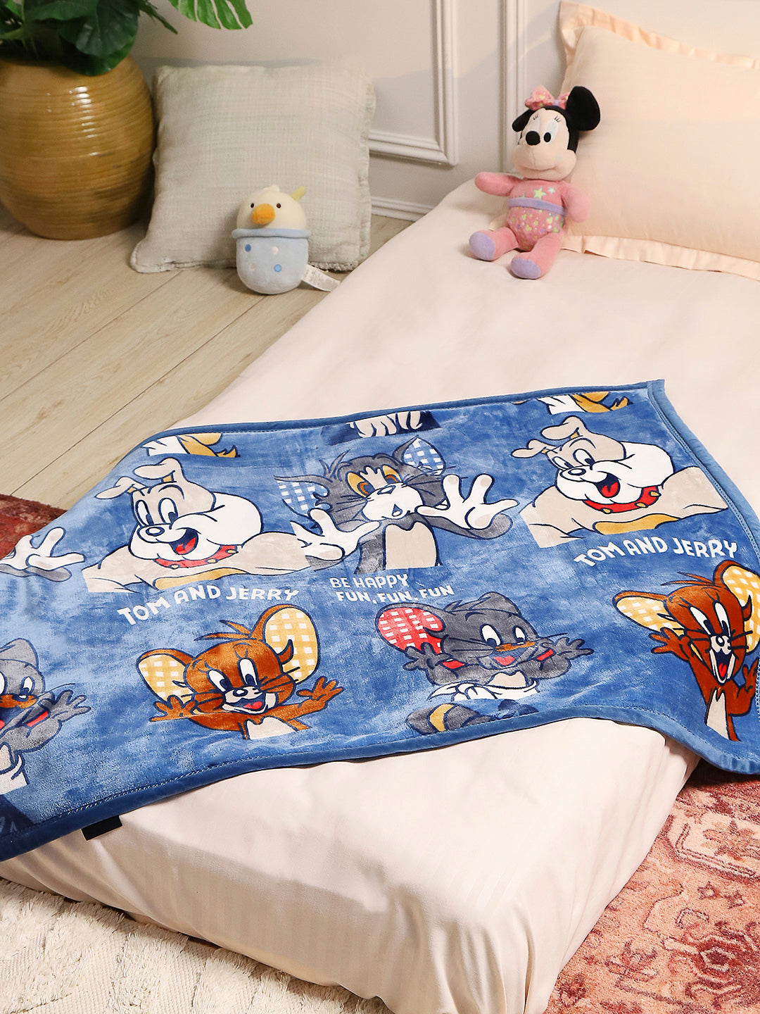 Printed Baby Blanket 2 Ply, 625 GSM, 0.55 kg (Twister)