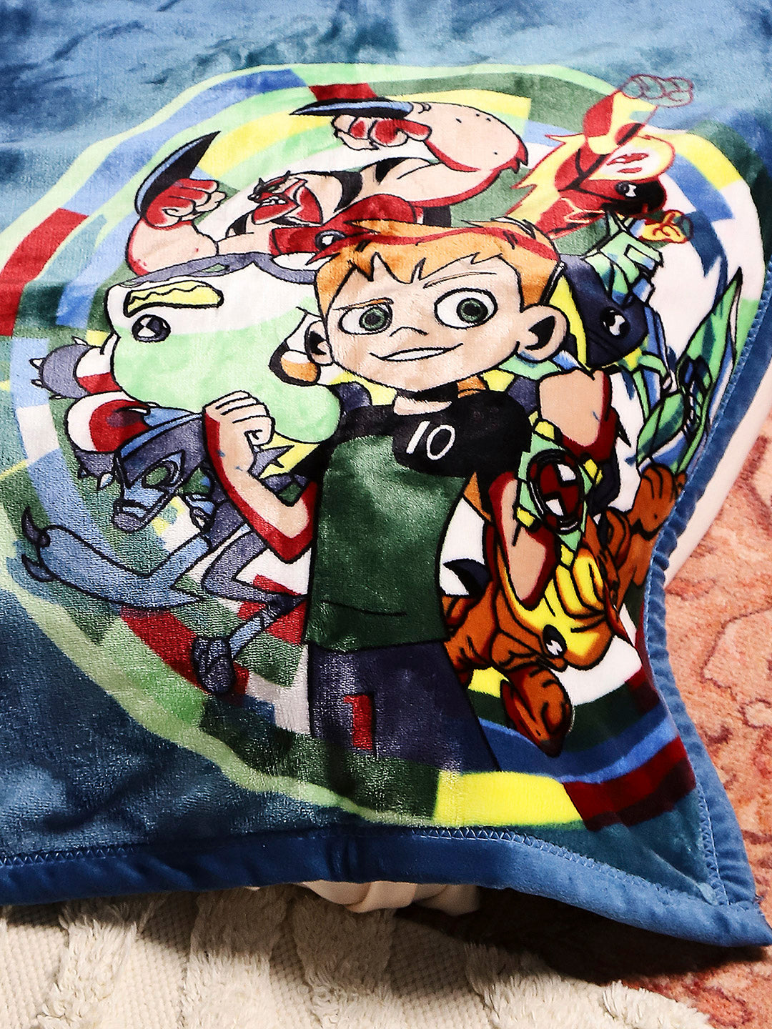 Printed Baby Blanket 2 Ply, 625 GSM, 0.55 kg (Twister)