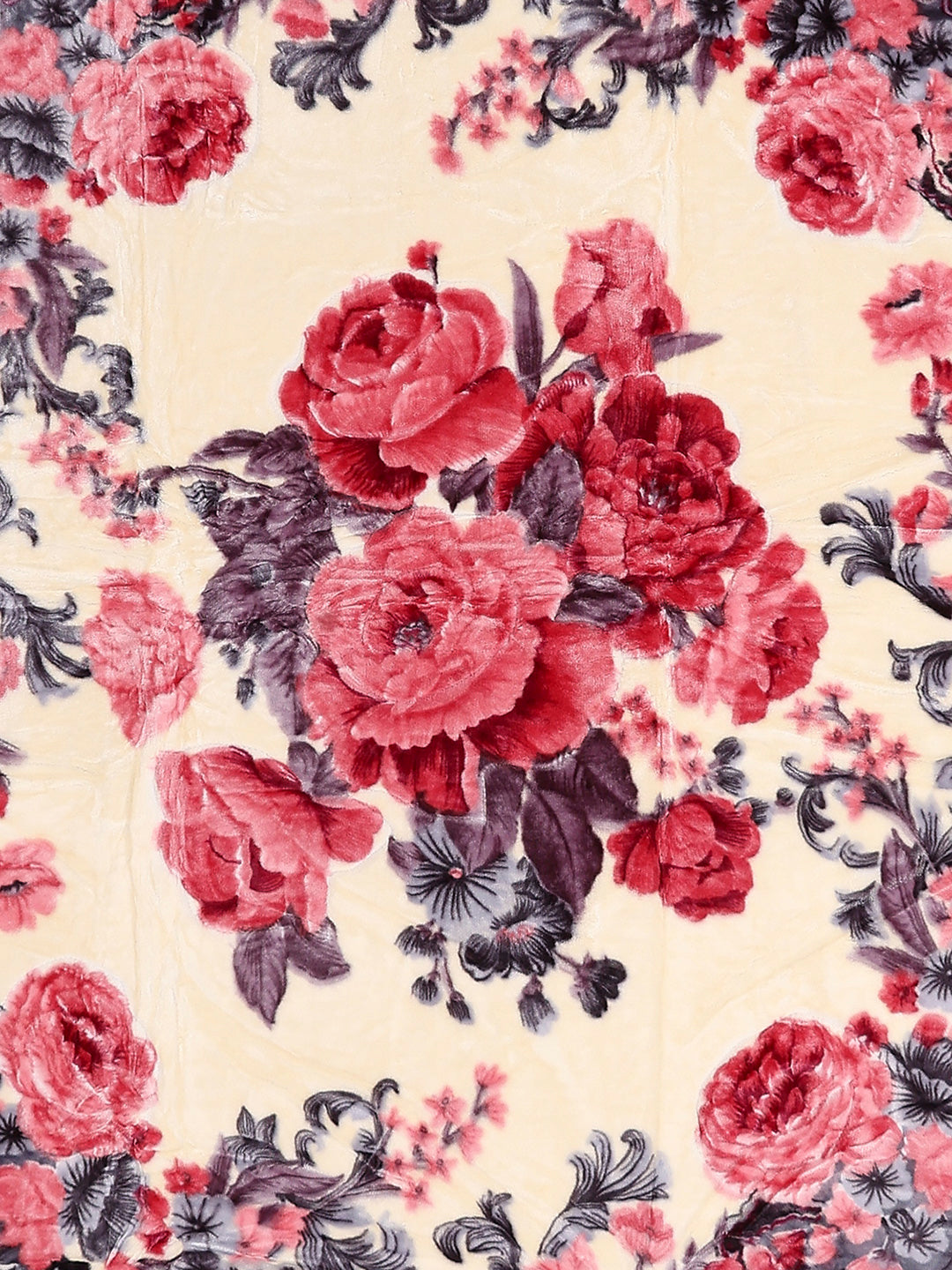 Printed Single Bed 3 Ply, 909 GSM Blanket for Heavy Winter - (Umang)