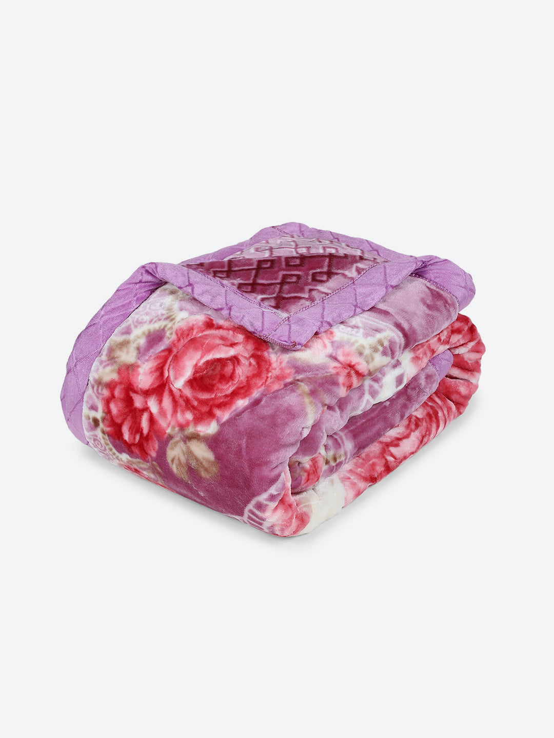 Printed Single Bed 3 Ply, 909 GSM Blanket for Heavy Winter - (Umang)