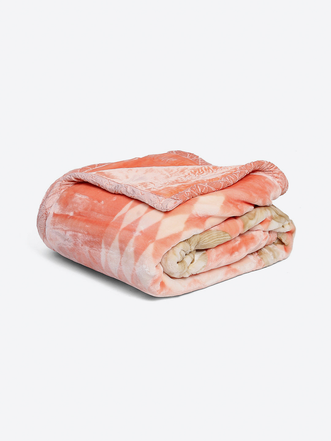Printed Double Bed Reversible Blanket 2 Ply, 850 GSM, 4.5 kg (Uphar)