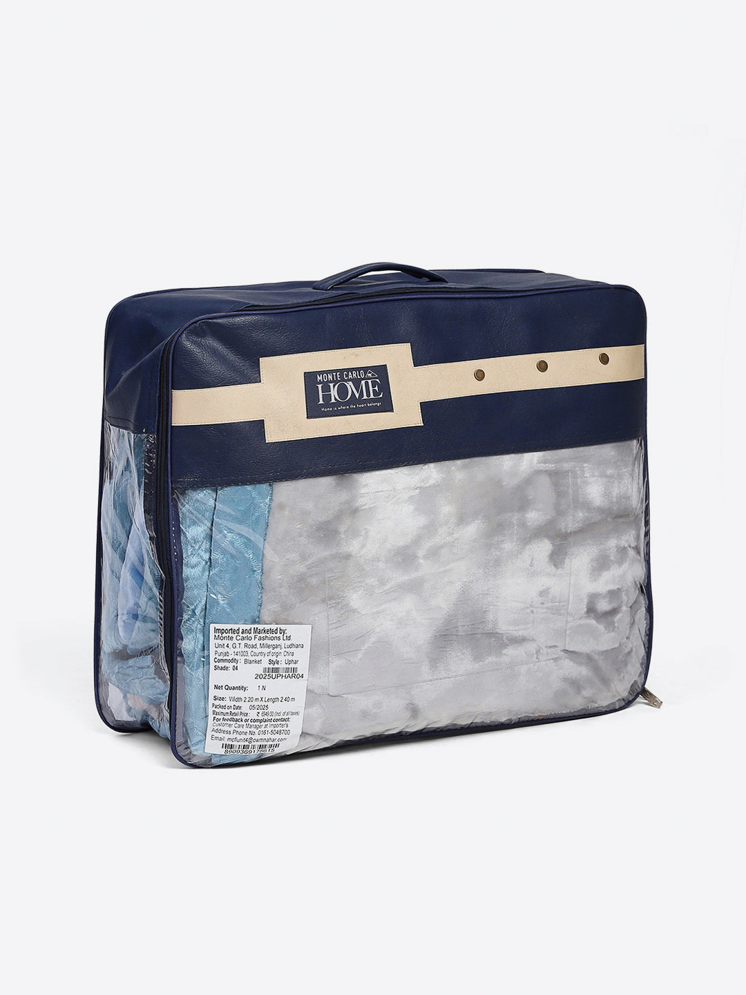 Printed Double Bed Reversible Blanket 2 Ply, 850 GSM, 4.5 kg (Uphar)