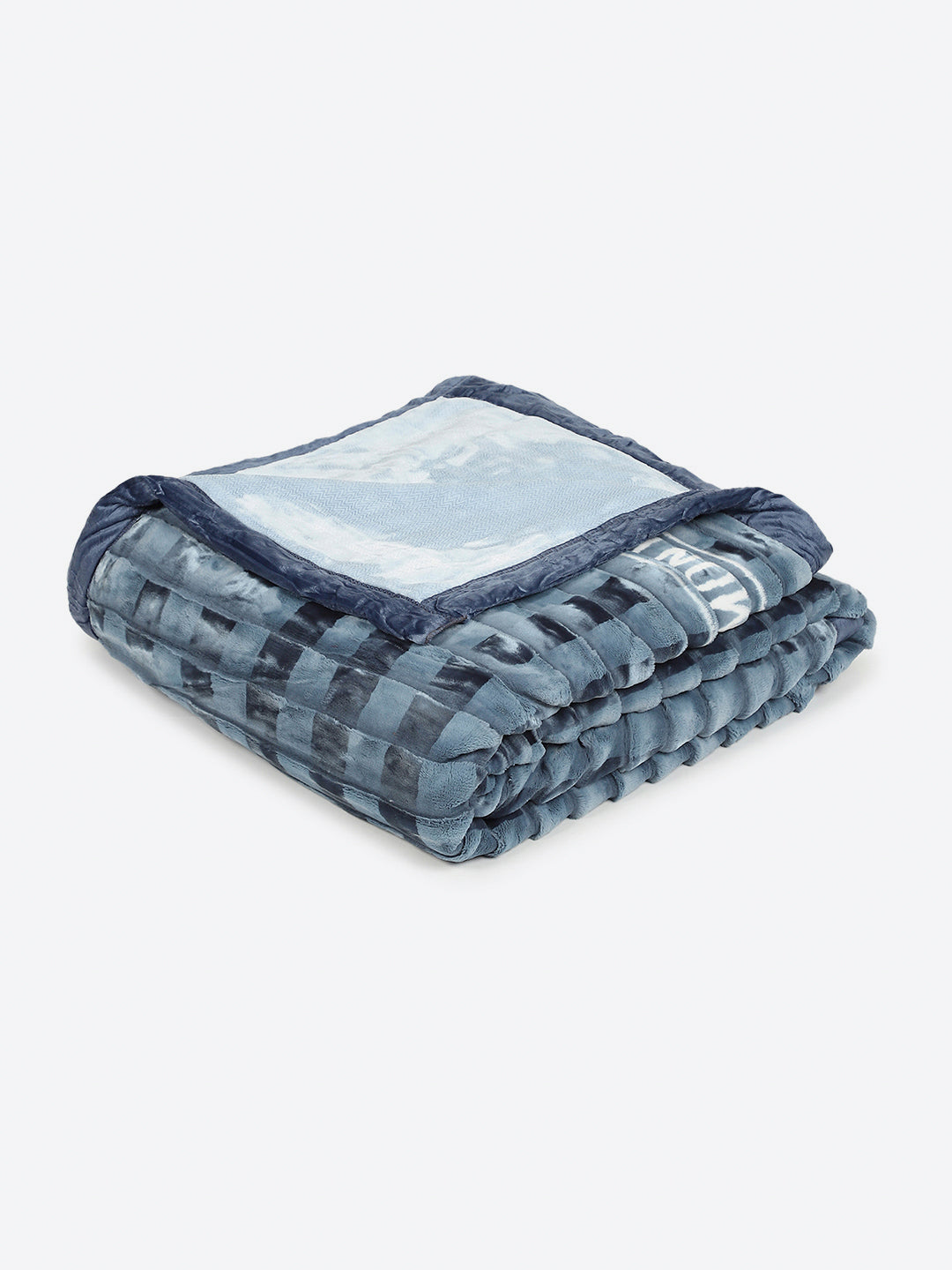 Printed Double Bed 2 Ply, 720 GSM Blanket for Heavy Winter - (Vibe Tribe)