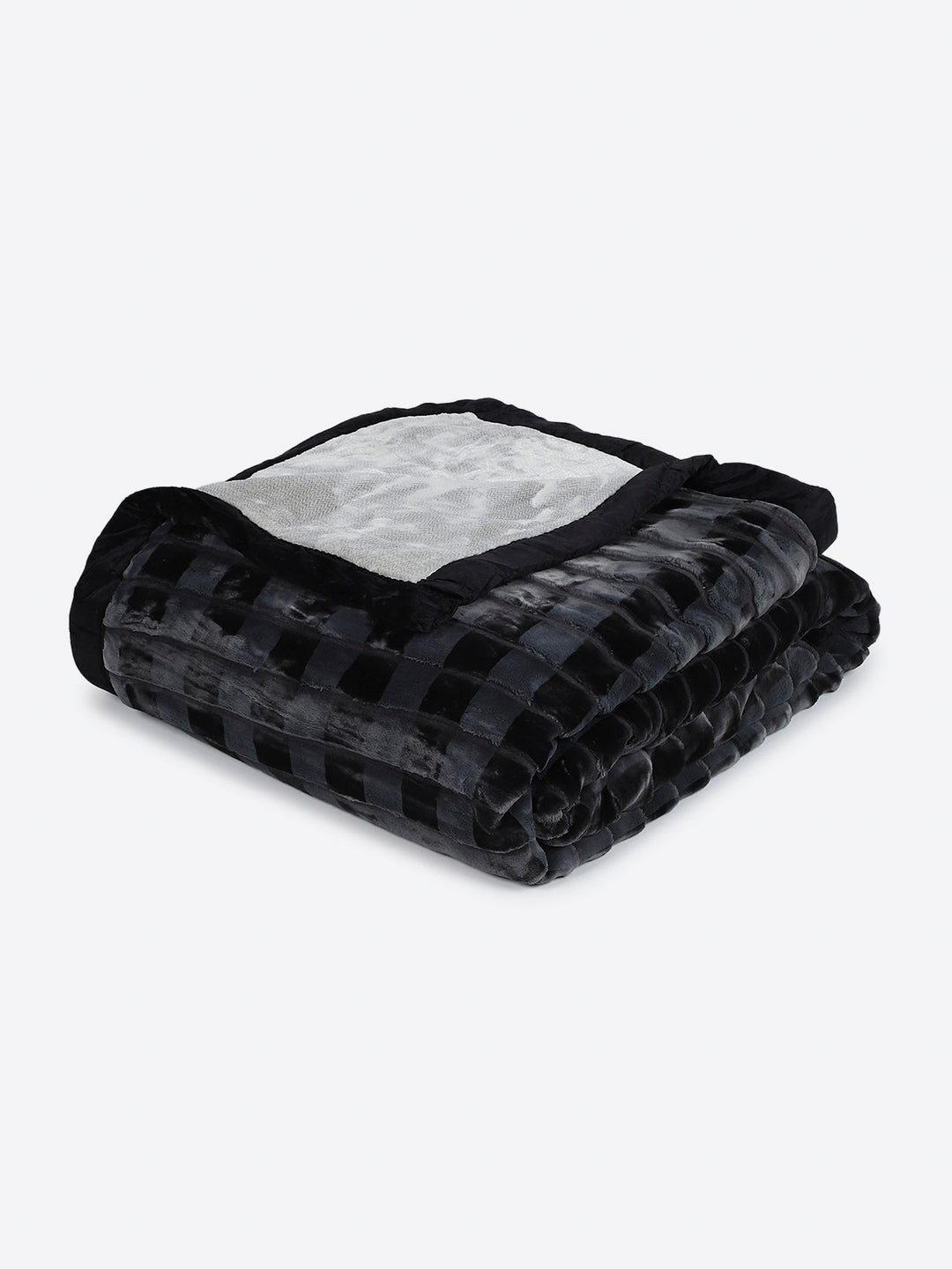 Printed Double Bed 2 Ply, 720 GSM Blanket for Heavy Winter - (Vibe Tribe)