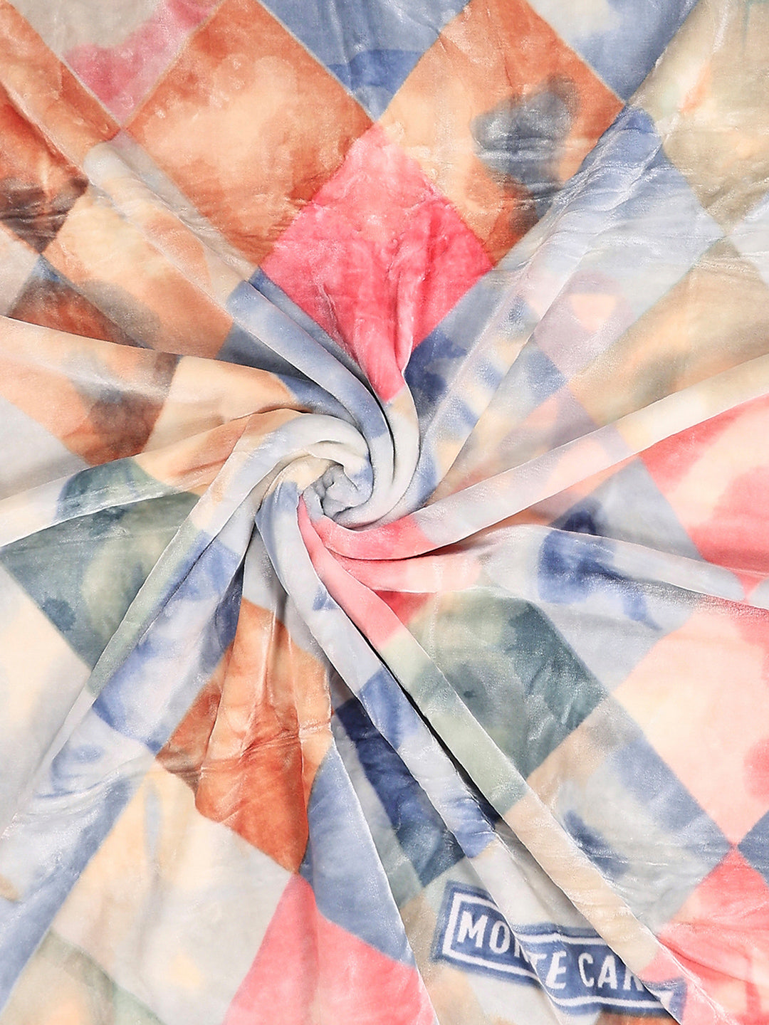Printed Double Bed 2 Ply, 909 GSM Embossed Blanket for Heavy Winter - (Vista Plus)