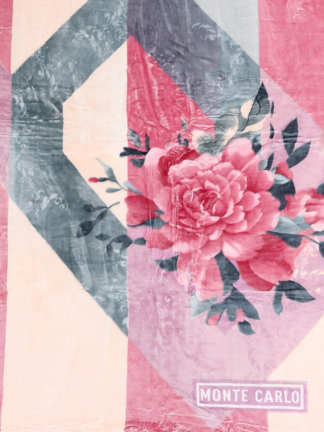 Printed Double Bed 2 Ply, 909 GSM Embossed Blanket for Heavy Winter - (Vista Plus)