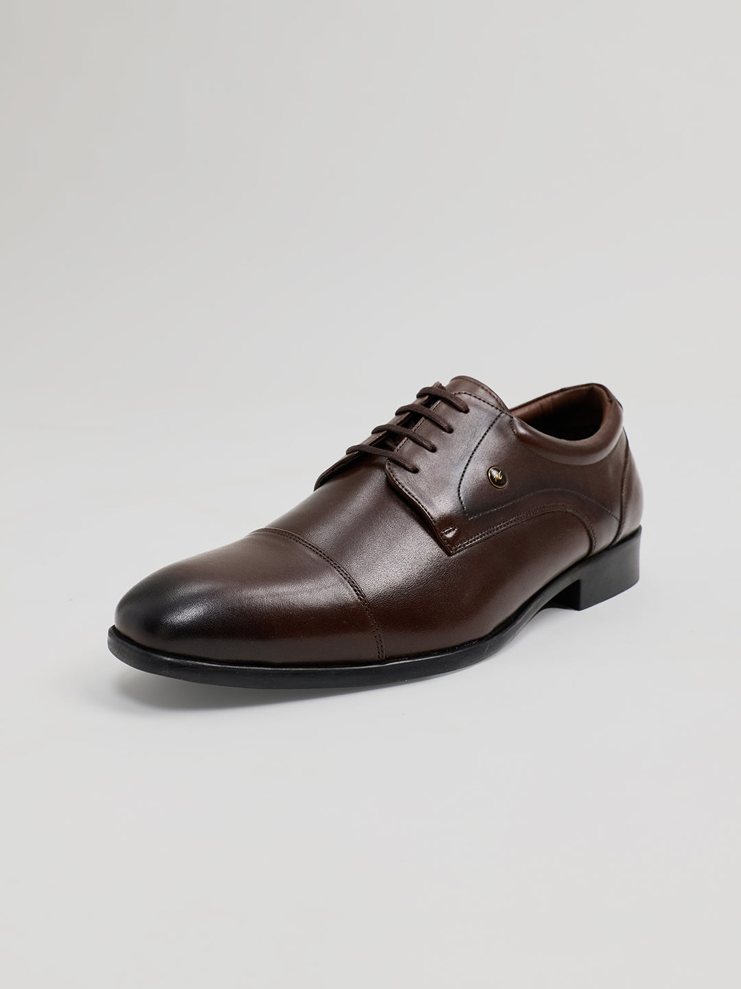 Monte Carlo Men's Premium Lace-Up Derby Formal Shoes for Office Business Meetings and Black-Tie Events