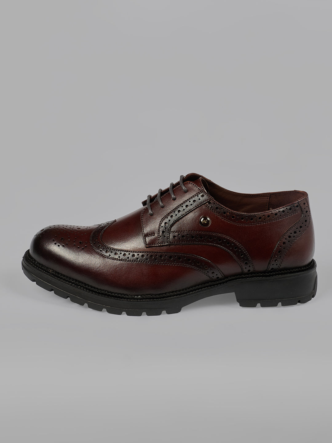 Monte Carlo Leather Wingtip Brogue Shoes for Men
