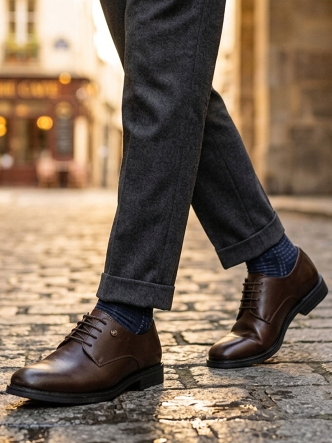 Monte Carlo Men's Premium Formal Derby Classic Lace-Up Shoes for Office and Occasion Wear