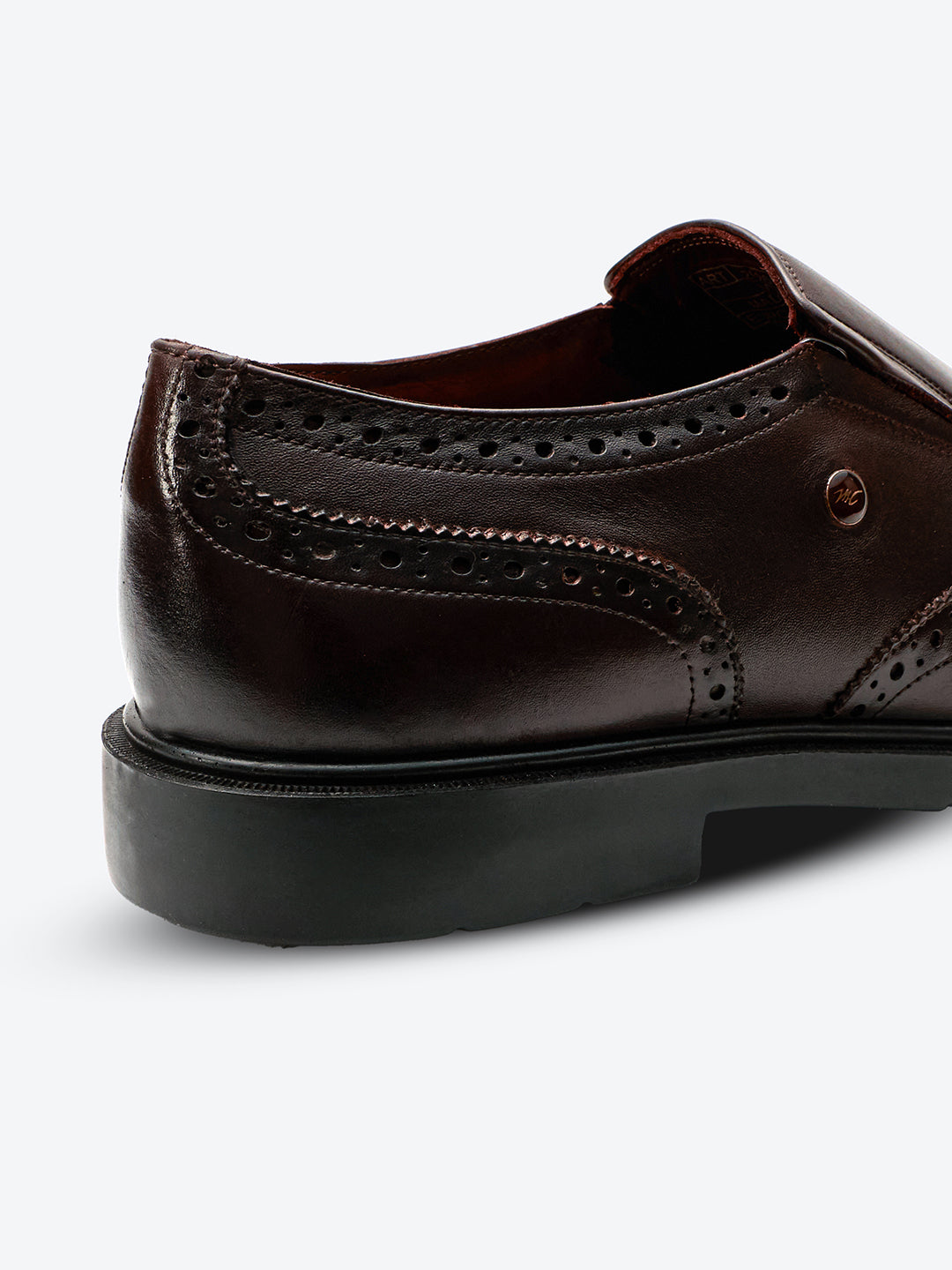 Monte Carlo Wingtip Brogue Slip-On Formal Shoes for Men
