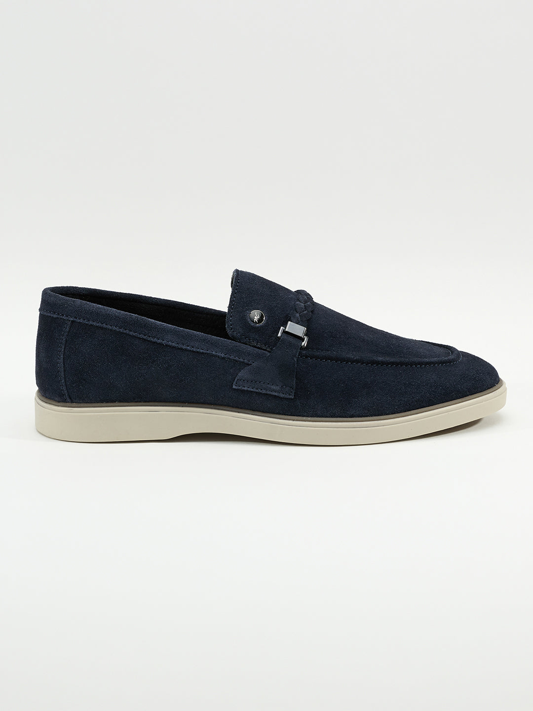 Monte Carlo Men Casual Loafers with Braided Strap Detail