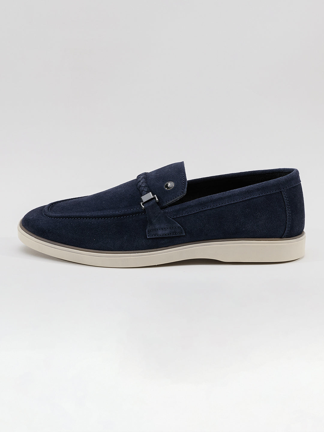 Monte Carlo Men Casual Loafers with Braided Strap Detail