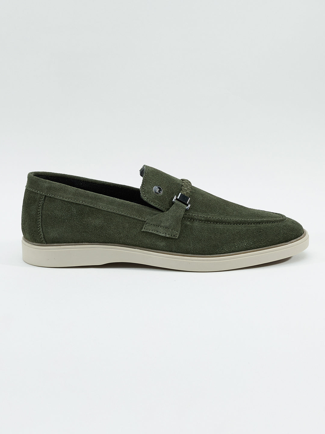 Monte Carlo Men Casual Loafers with Braided Strap Detail