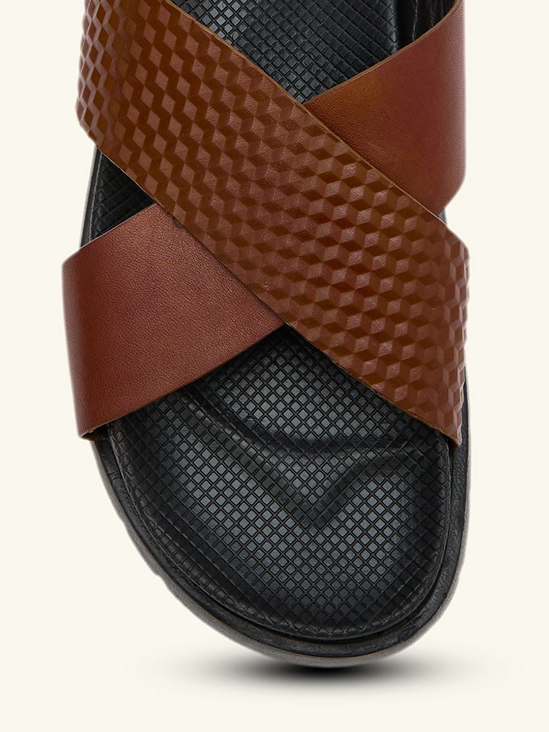 Monte Carlo Men's Cross Strap Sandals