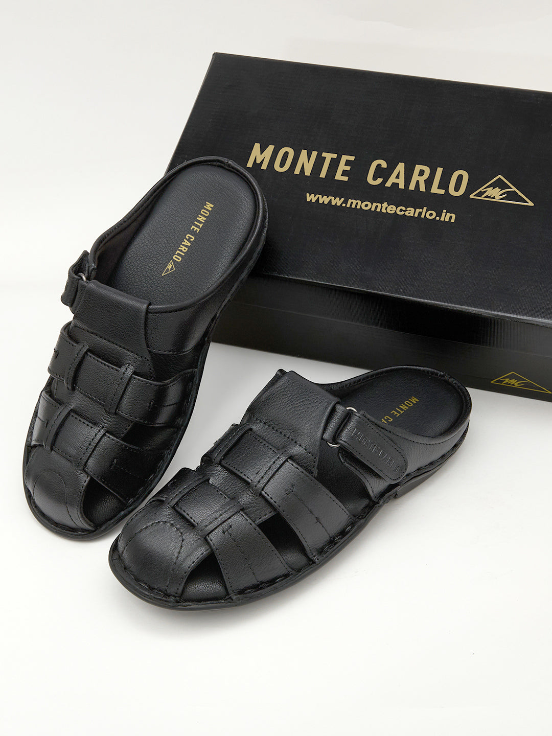 Monte Carlo Men's Fisherman Closed-Toe Casual Sandals